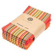 Salsa Stripe Kitchen Towels - Blue & Green