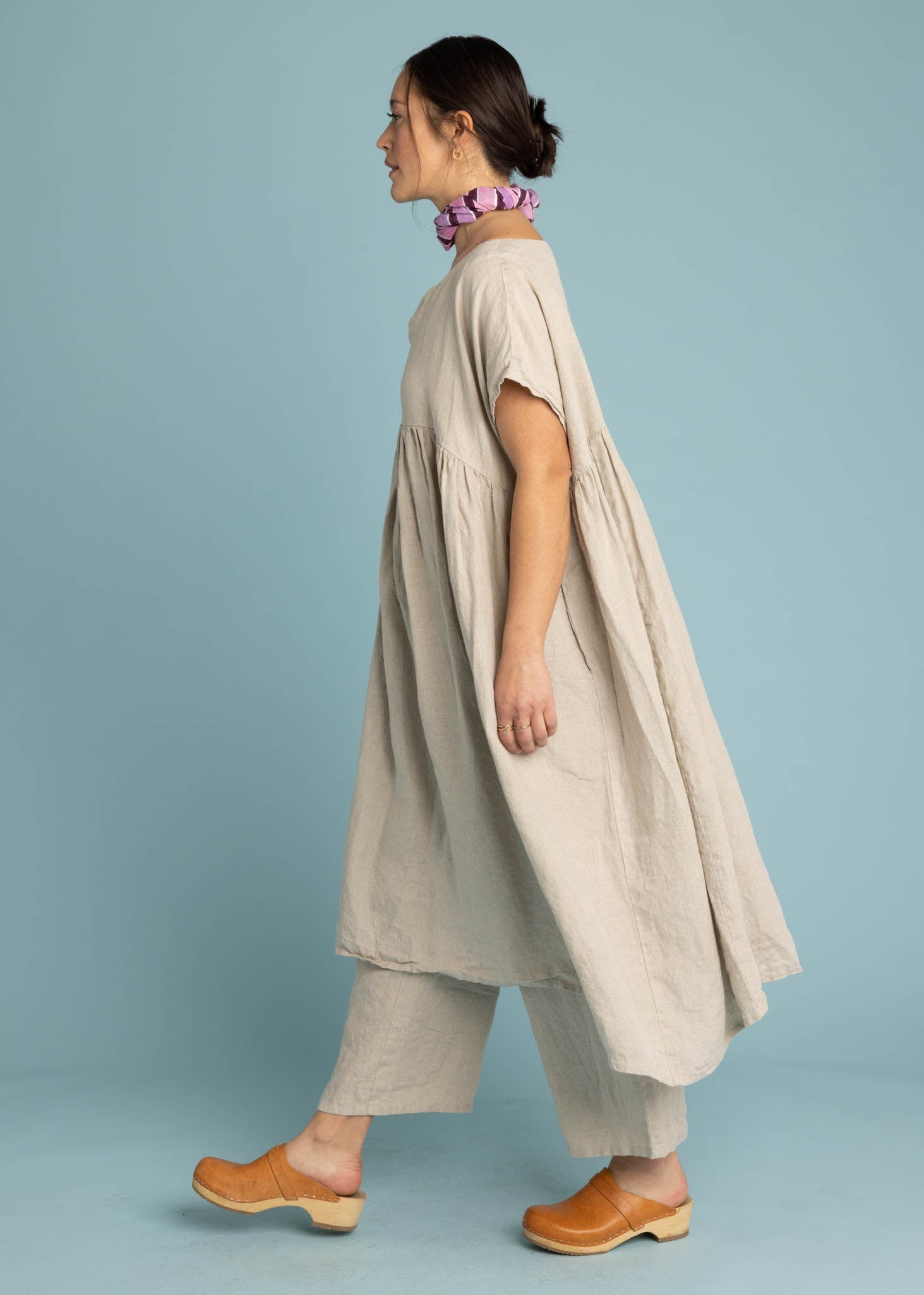 Meadow Dress - Linen Natural Flax