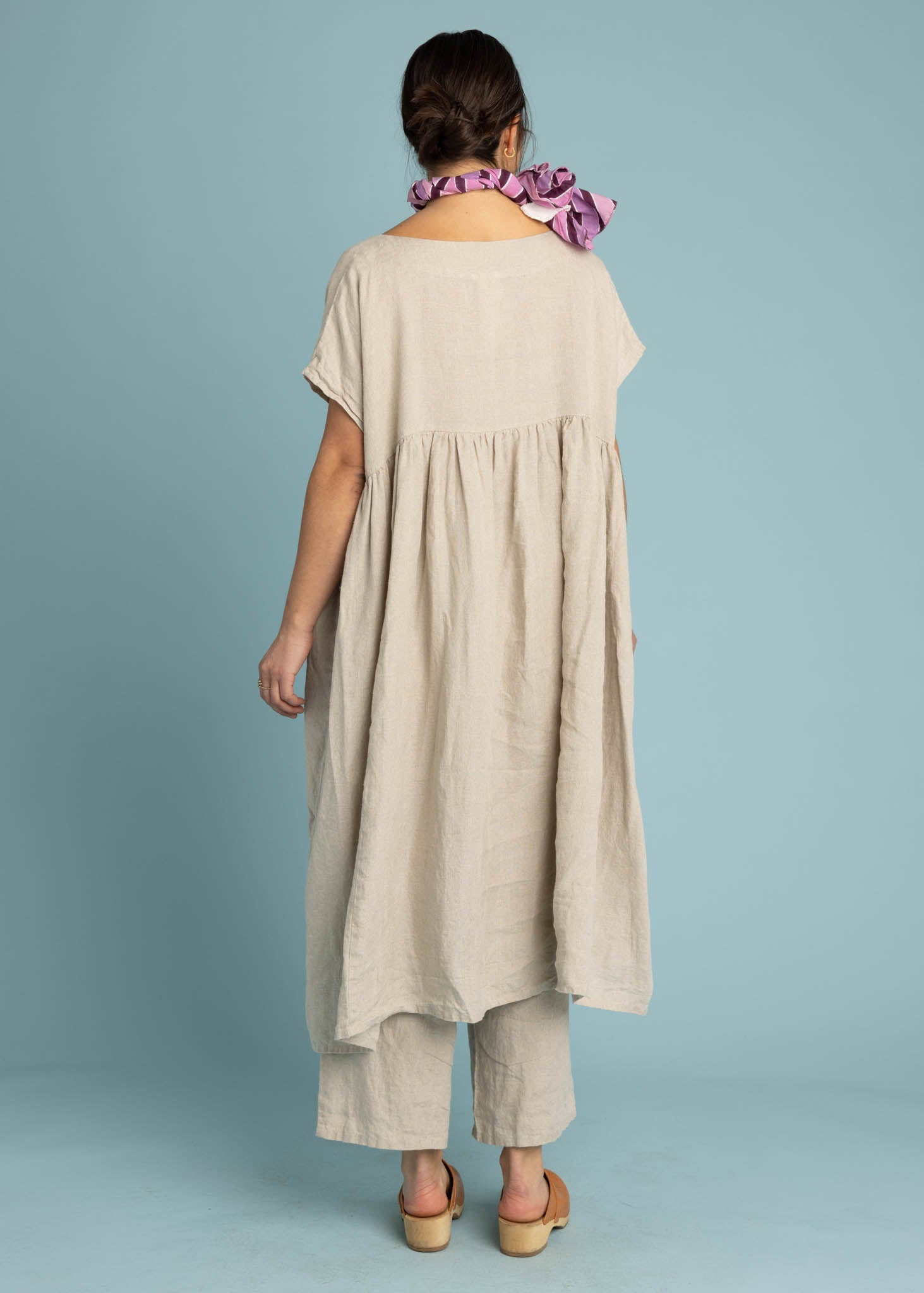 Meadow Dress - Linen Natural Flax