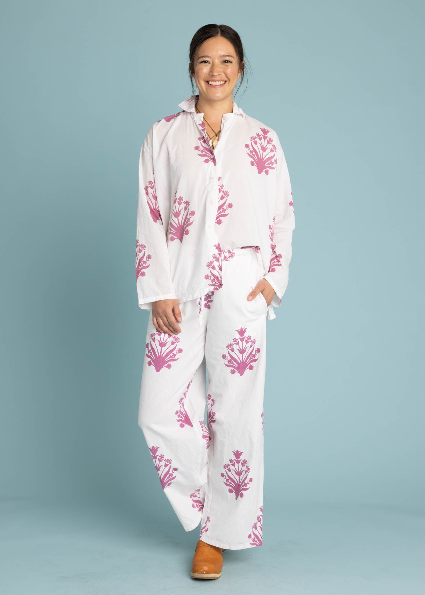 Shore Pant - Cameo Floral Dahlia