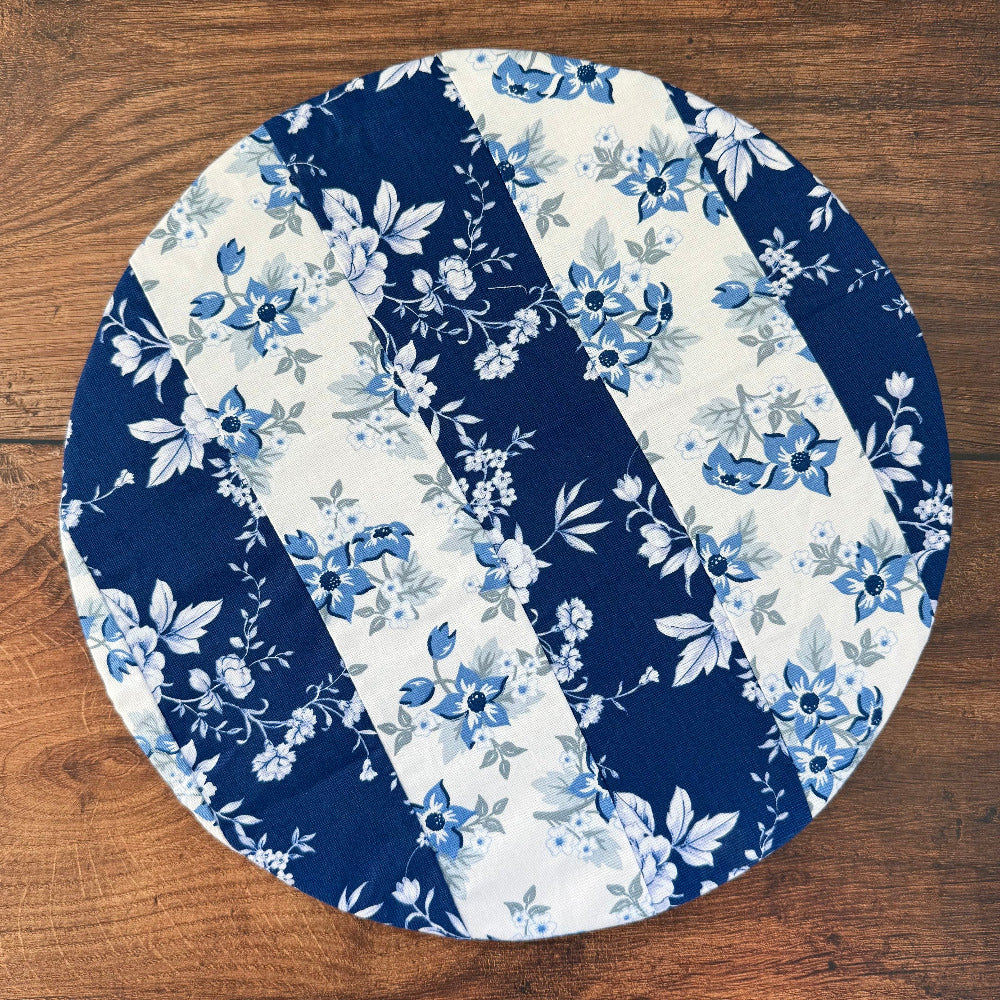 Medium cotton bowl & banneton cover — reusable, plastic-free, Five Oaks Farm