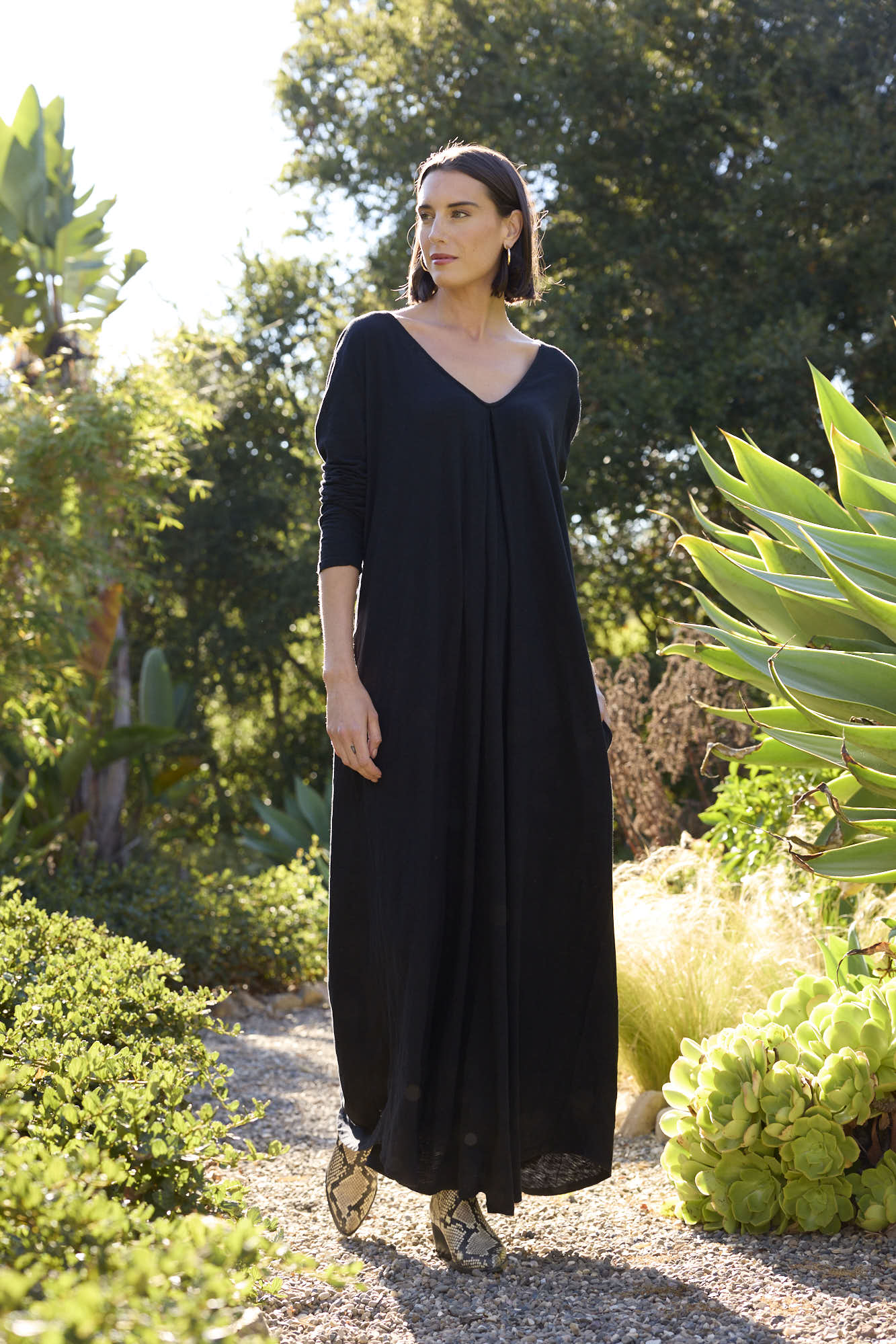 Be Clever Duo Dress - Black