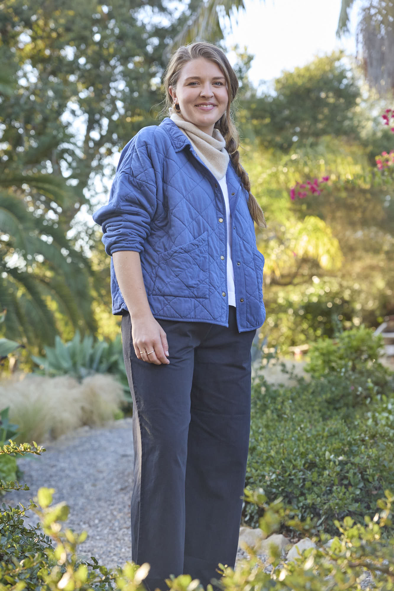 Countryside Quilted Jacket - Inky Blue