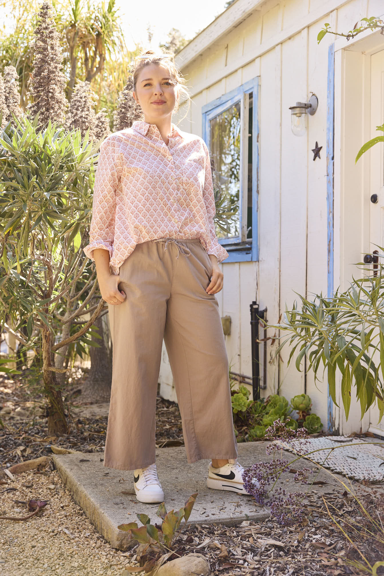 Shore Pant - Pebble Twill