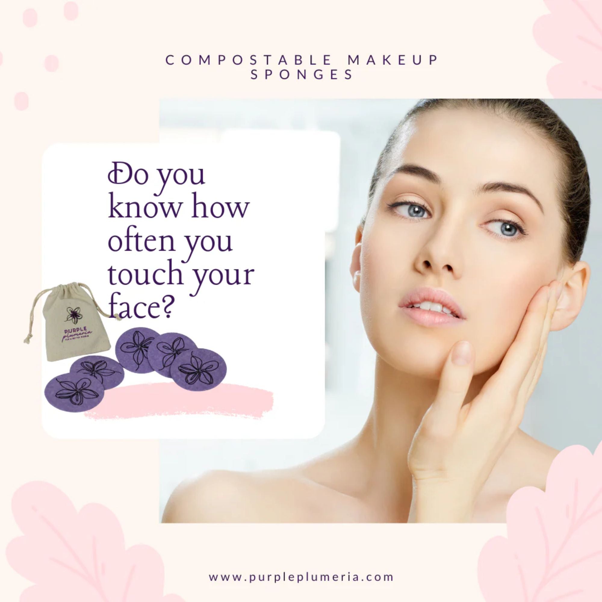Facial & Body Cleansing Sponges, Compostable & Eco Friendly. Cellulose or Konjac