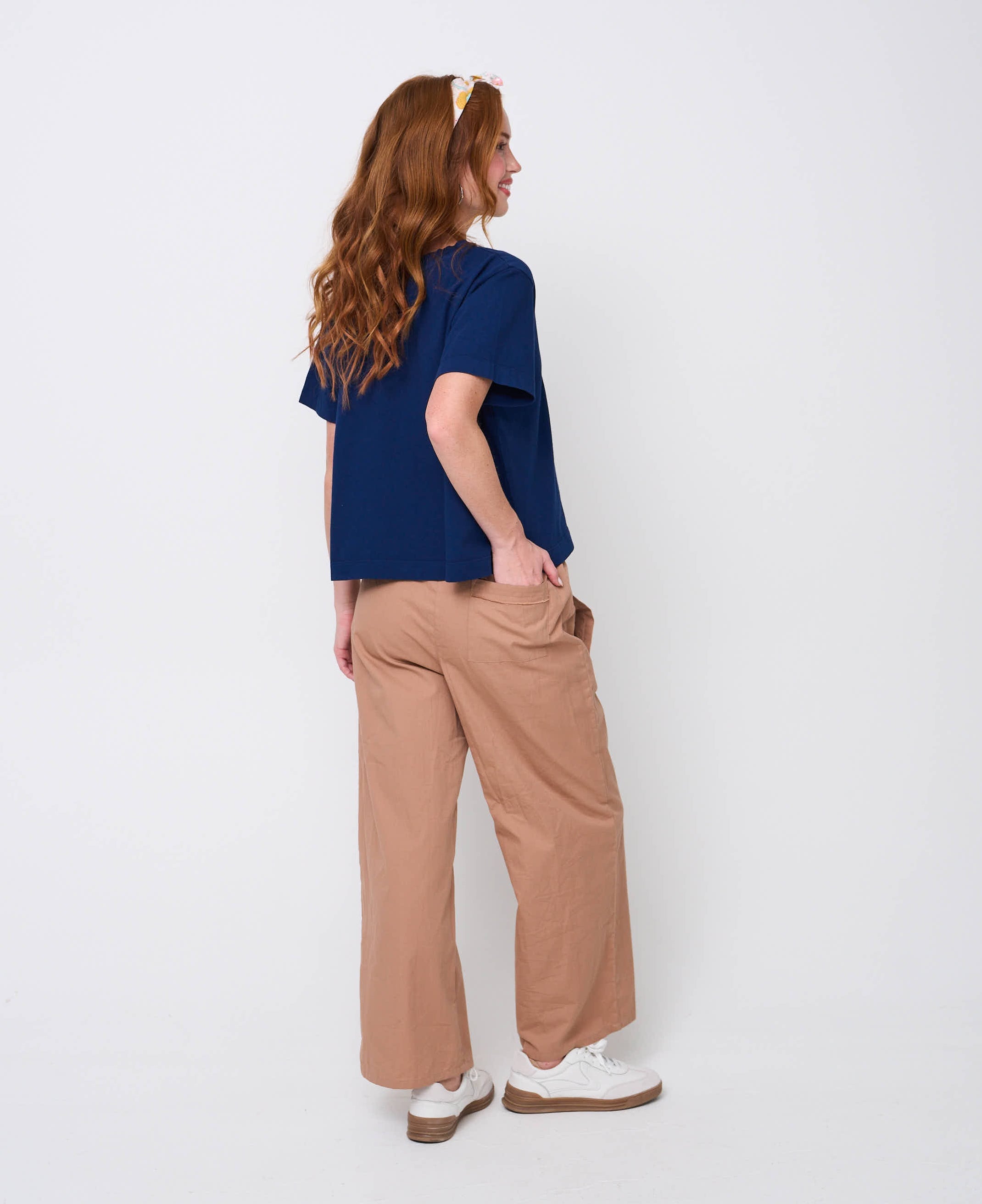 Shore Pant - Mocha Twill