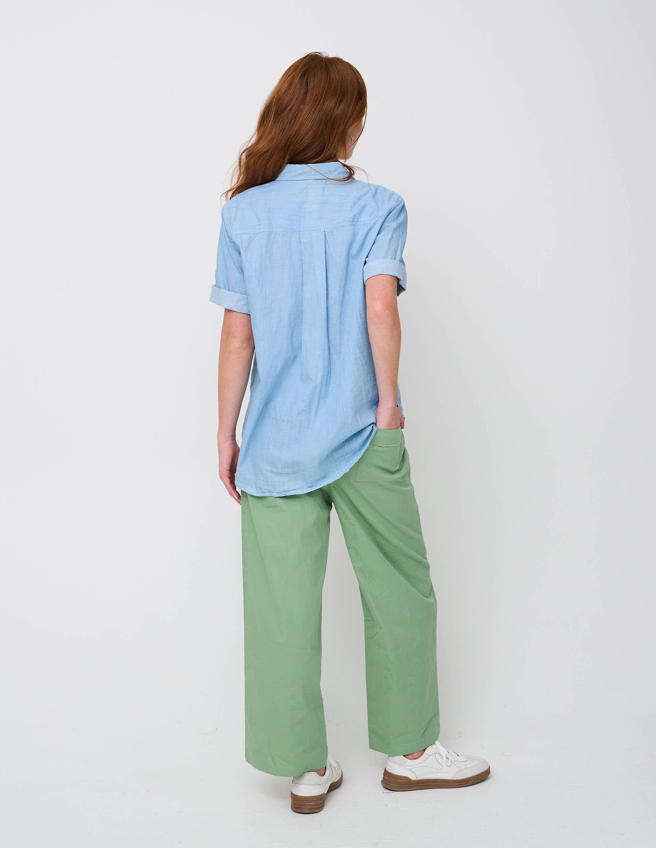 Shore Pant - Watercress Twill