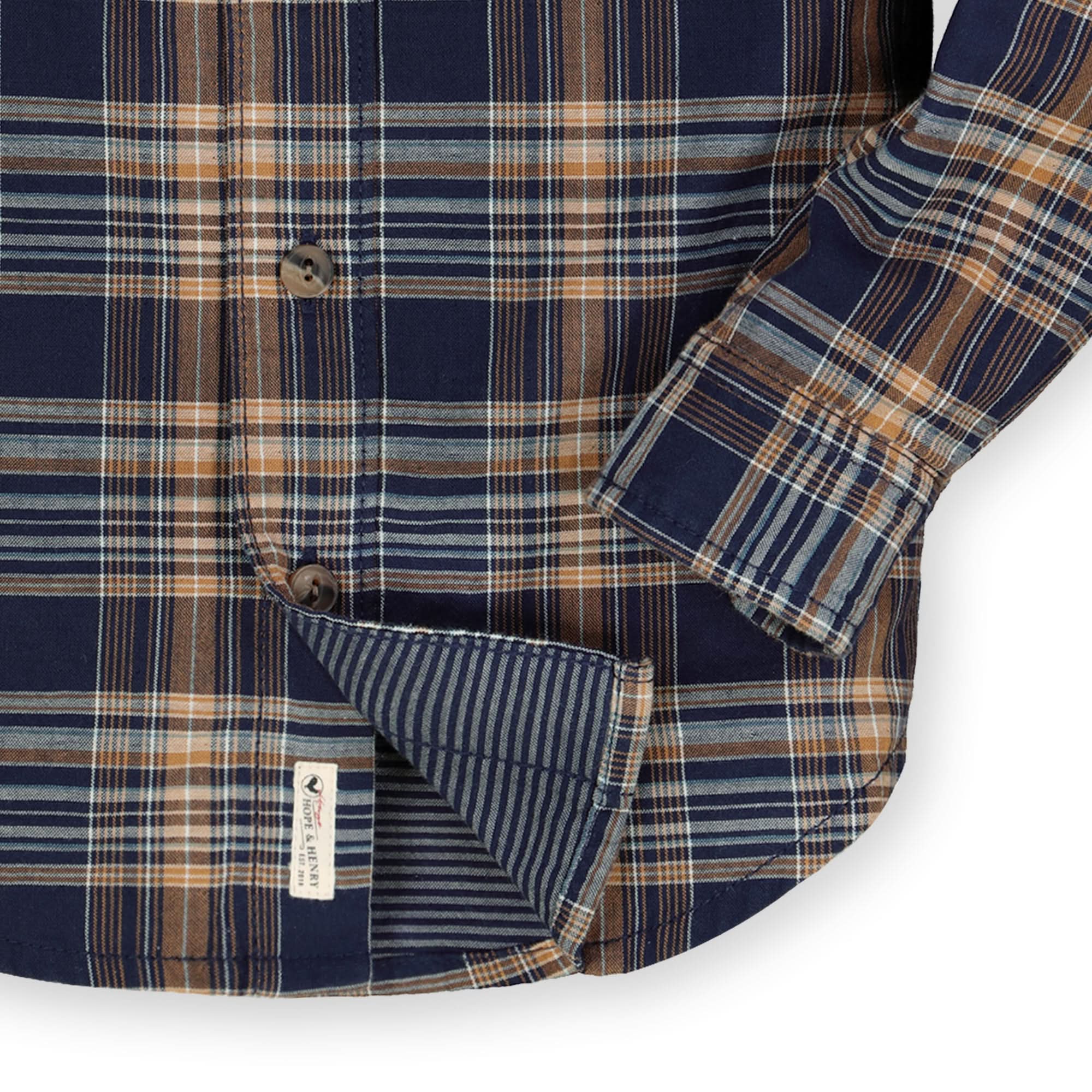 Convertible Double Weave Button Down Shirt