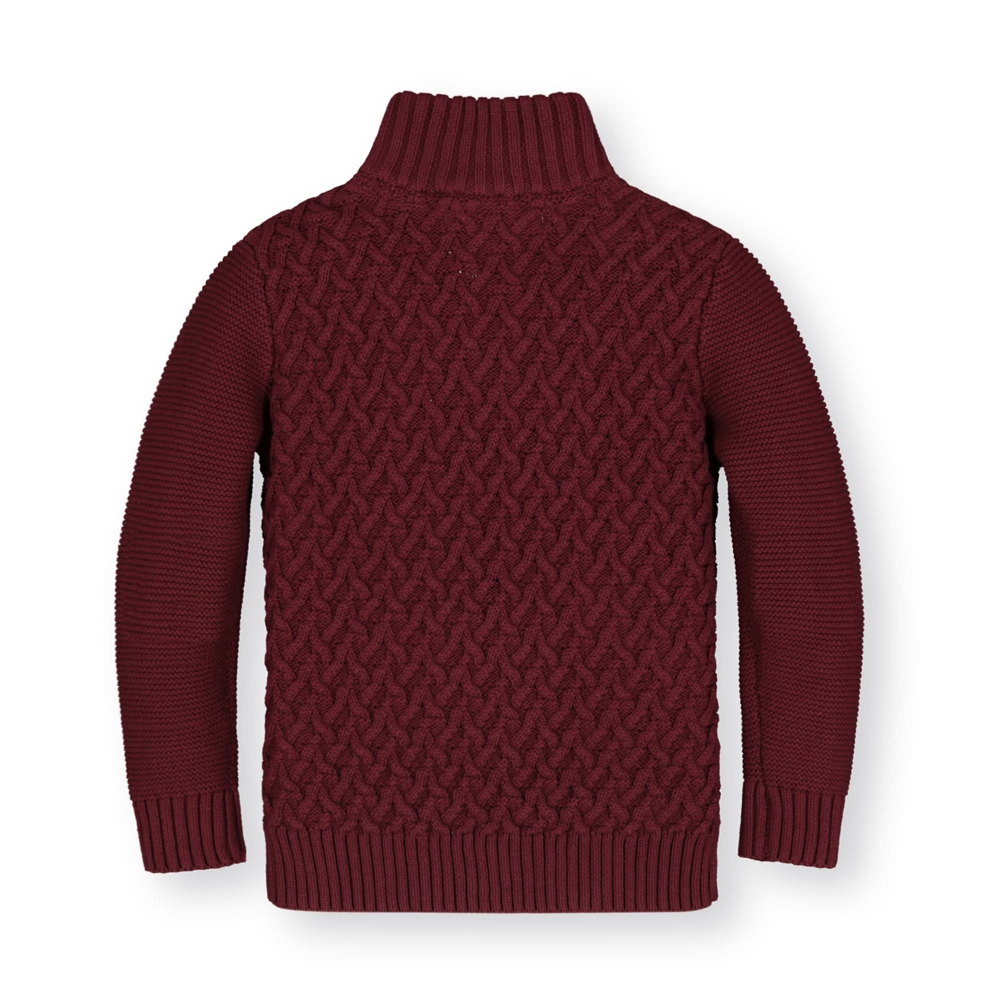 Mock Neck Cable Sweater - Baby