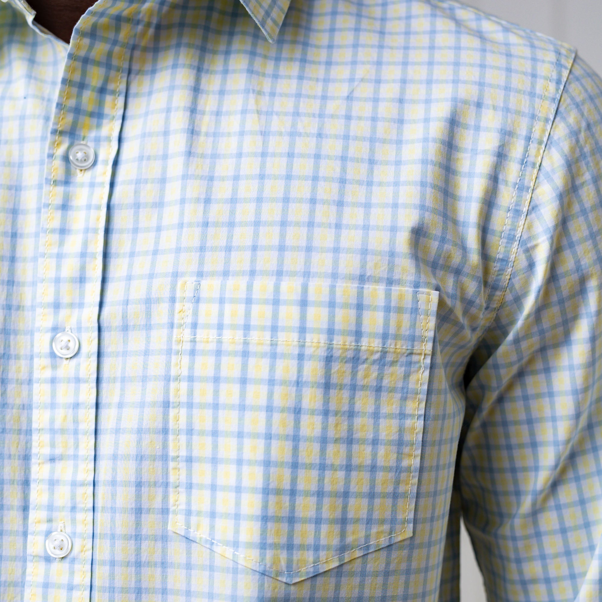 Stretch Poplin Button Down Shirt