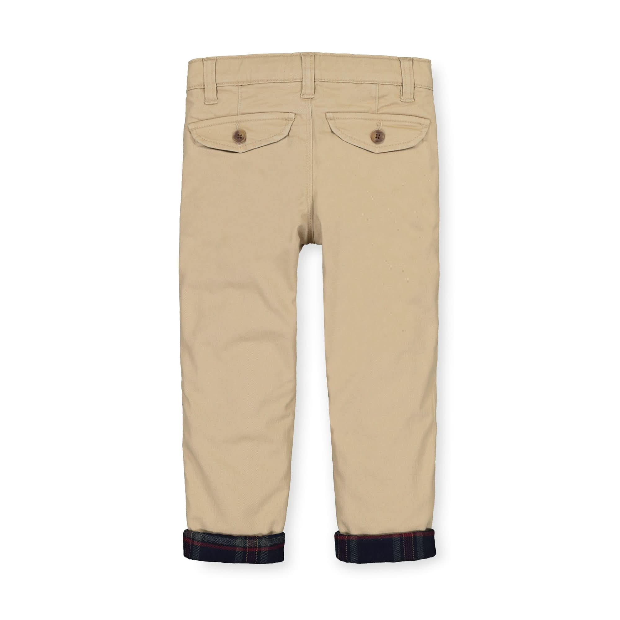 Lined Roll Cuff Pant