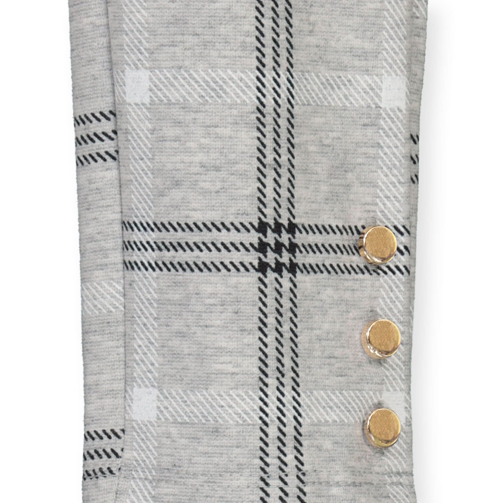 Button Cuff Ponte Pants