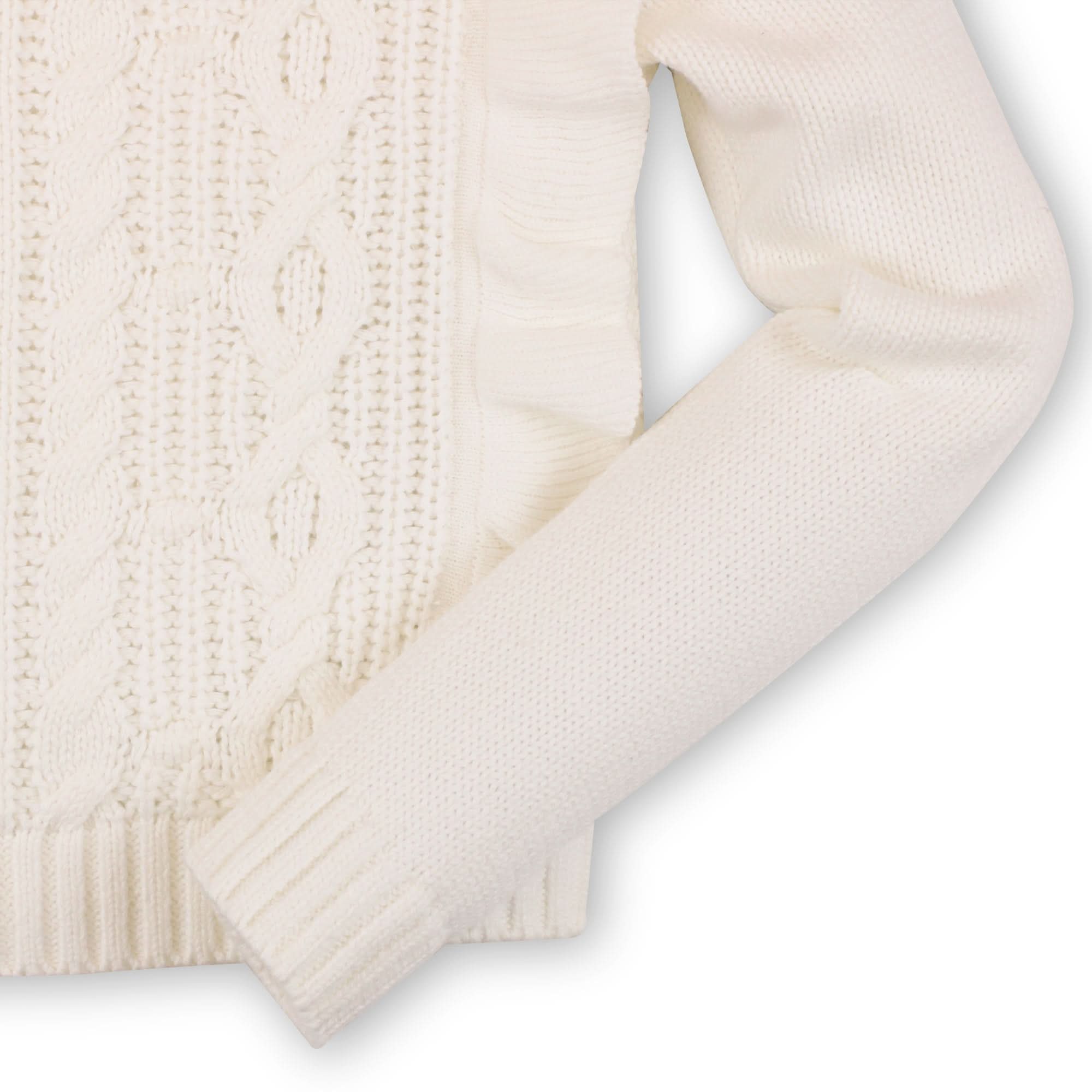 Pinafore Cable Sweater