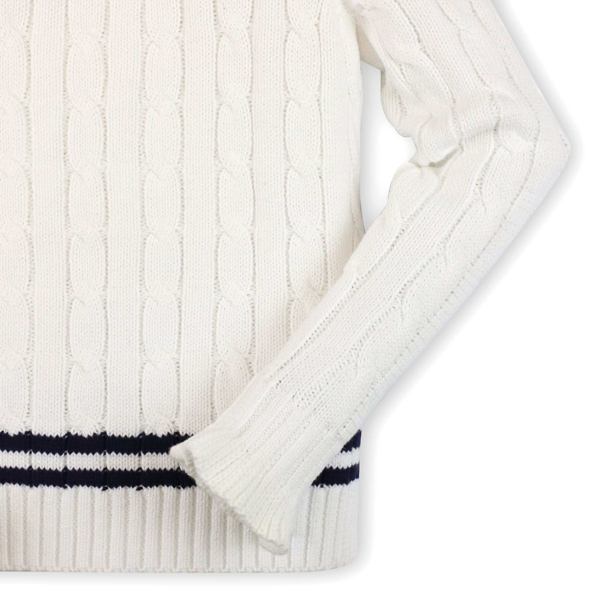 Ruffle Cuff Cricket Sweater