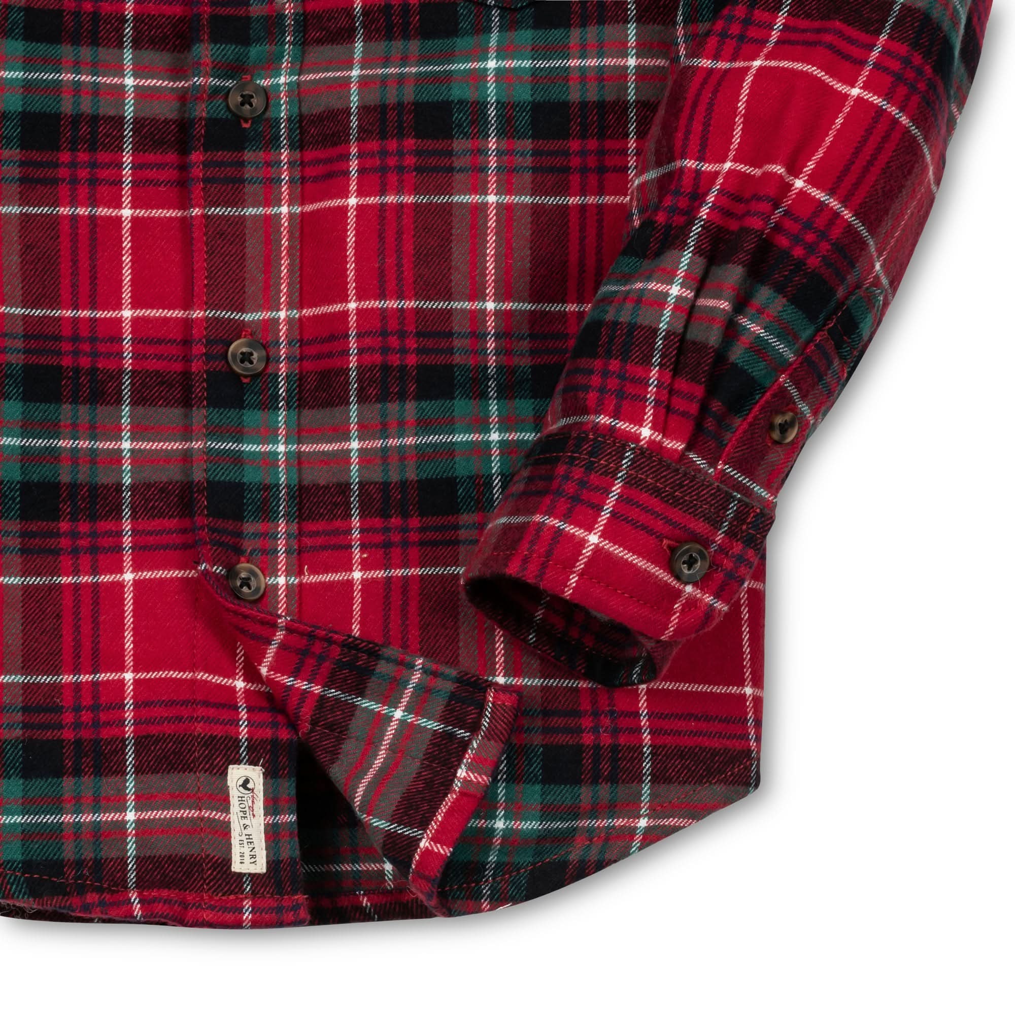 Brushed Flannel Button Down Shirt