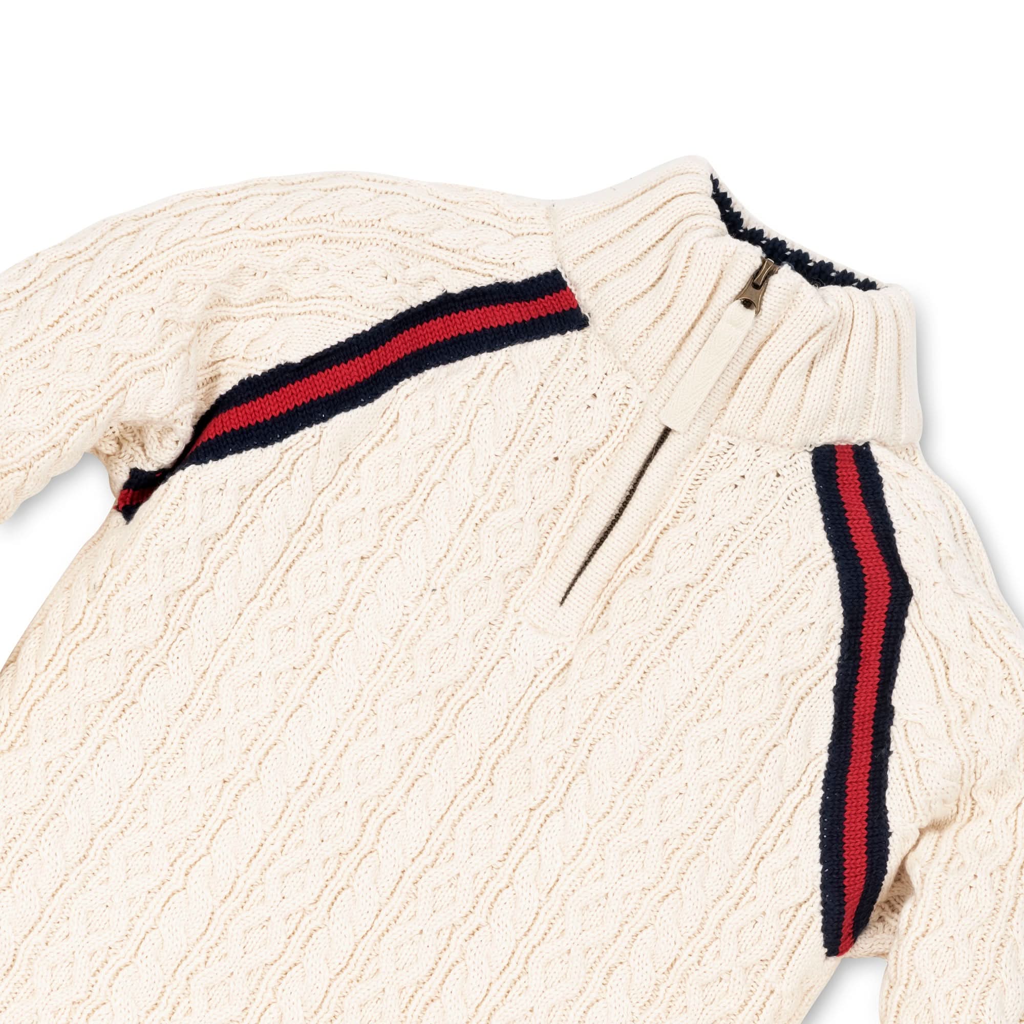 Half Zip Cable Pullover Sweater - Baby