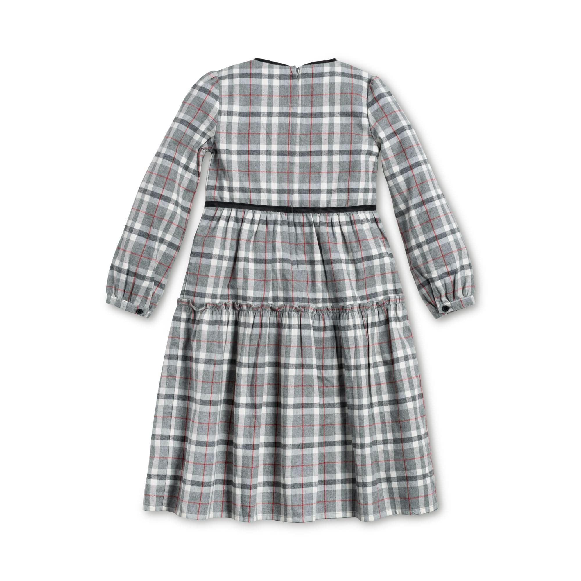 Tiered Flannel Dress - Baby