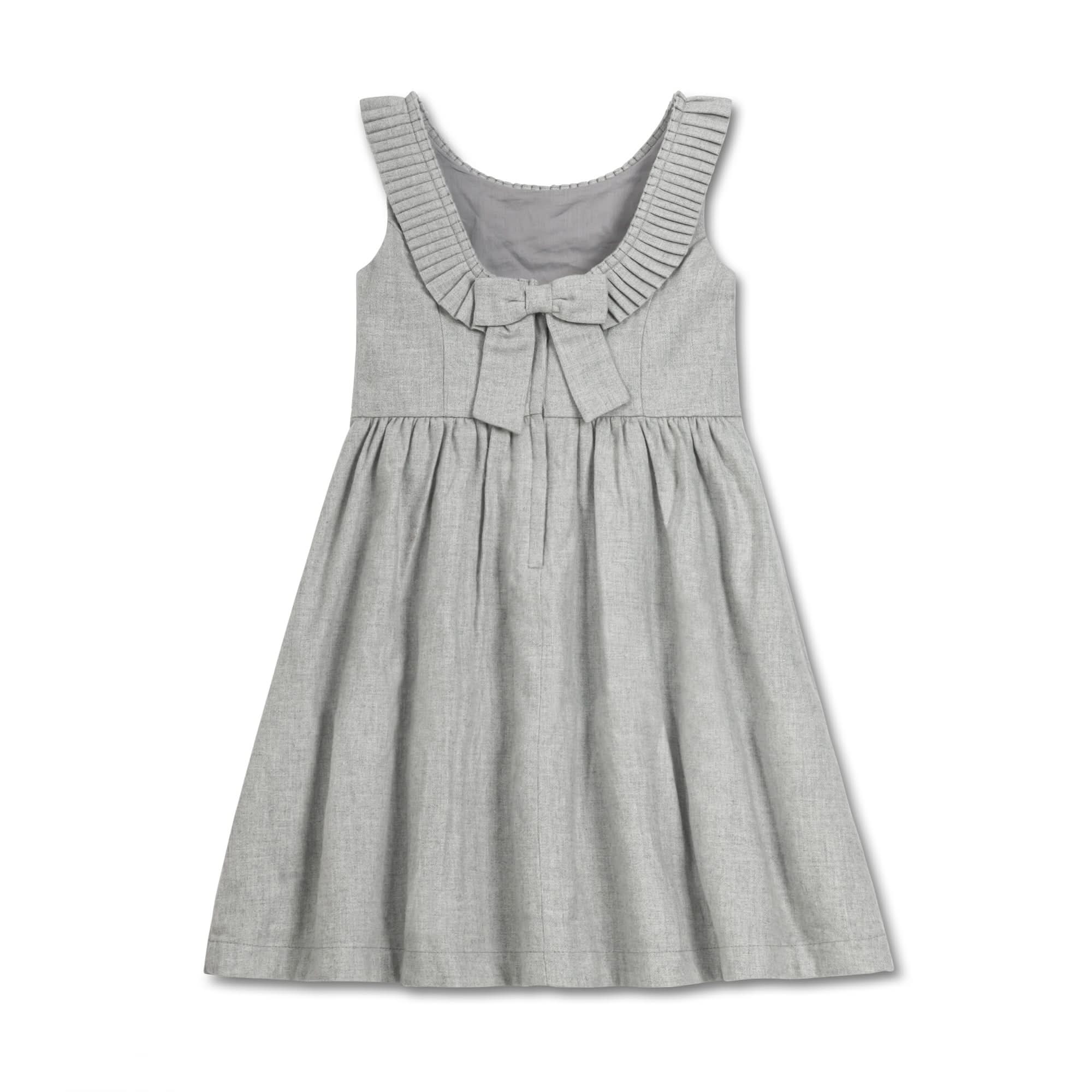 Pleated Collar Party Dress - Baby