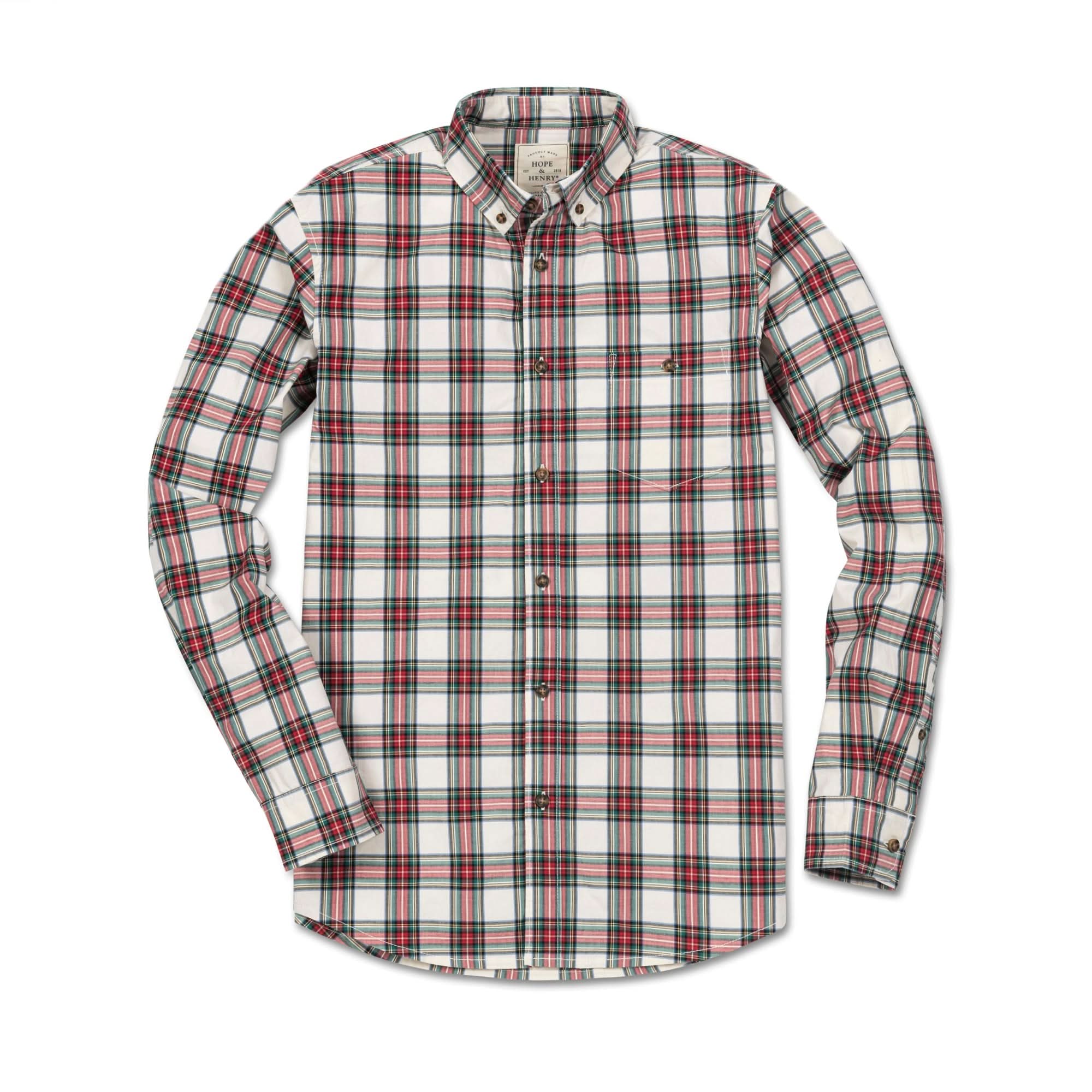Organic Stretch Poplin Shirt