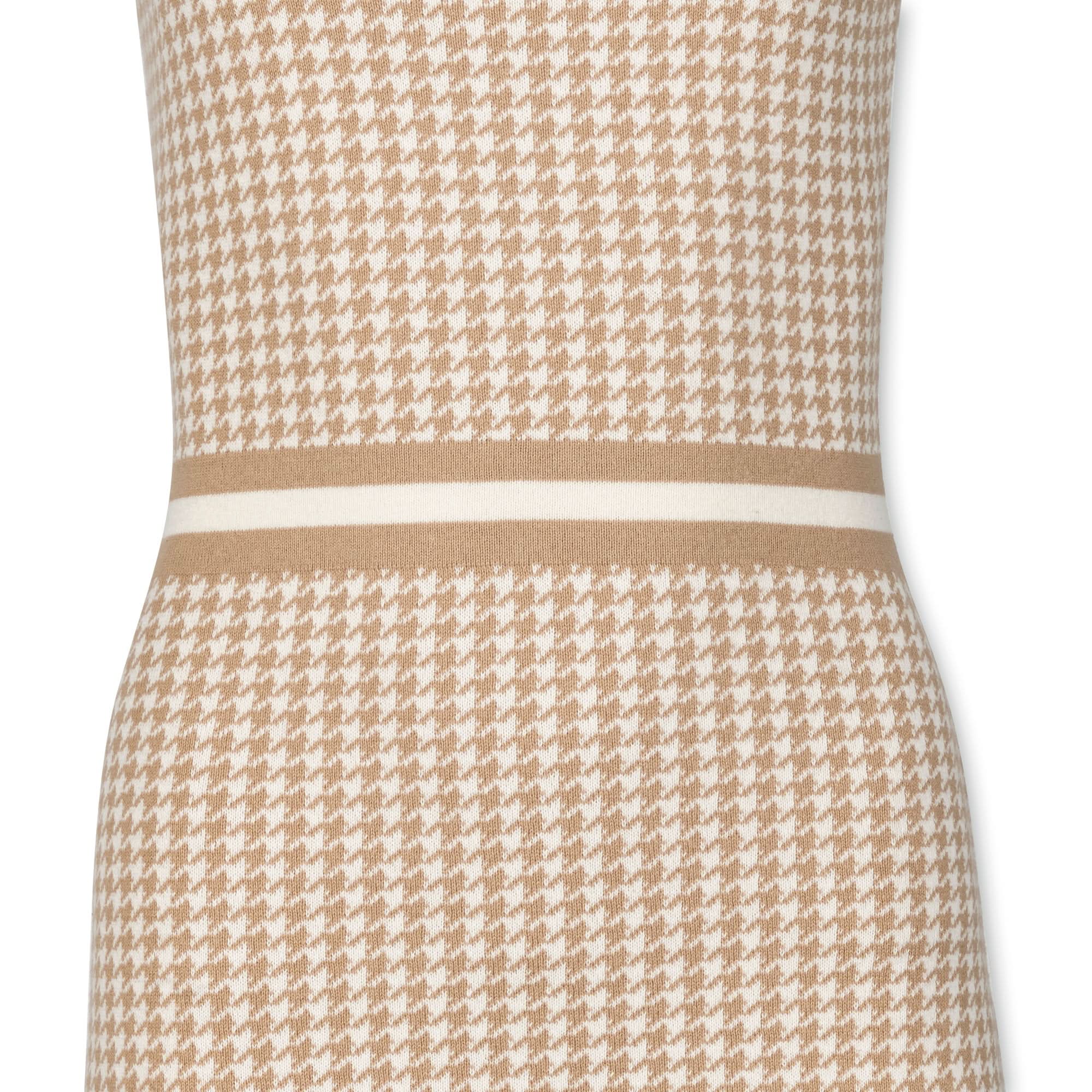 3/4 Sleeve Fit and Flare Sweater Dress