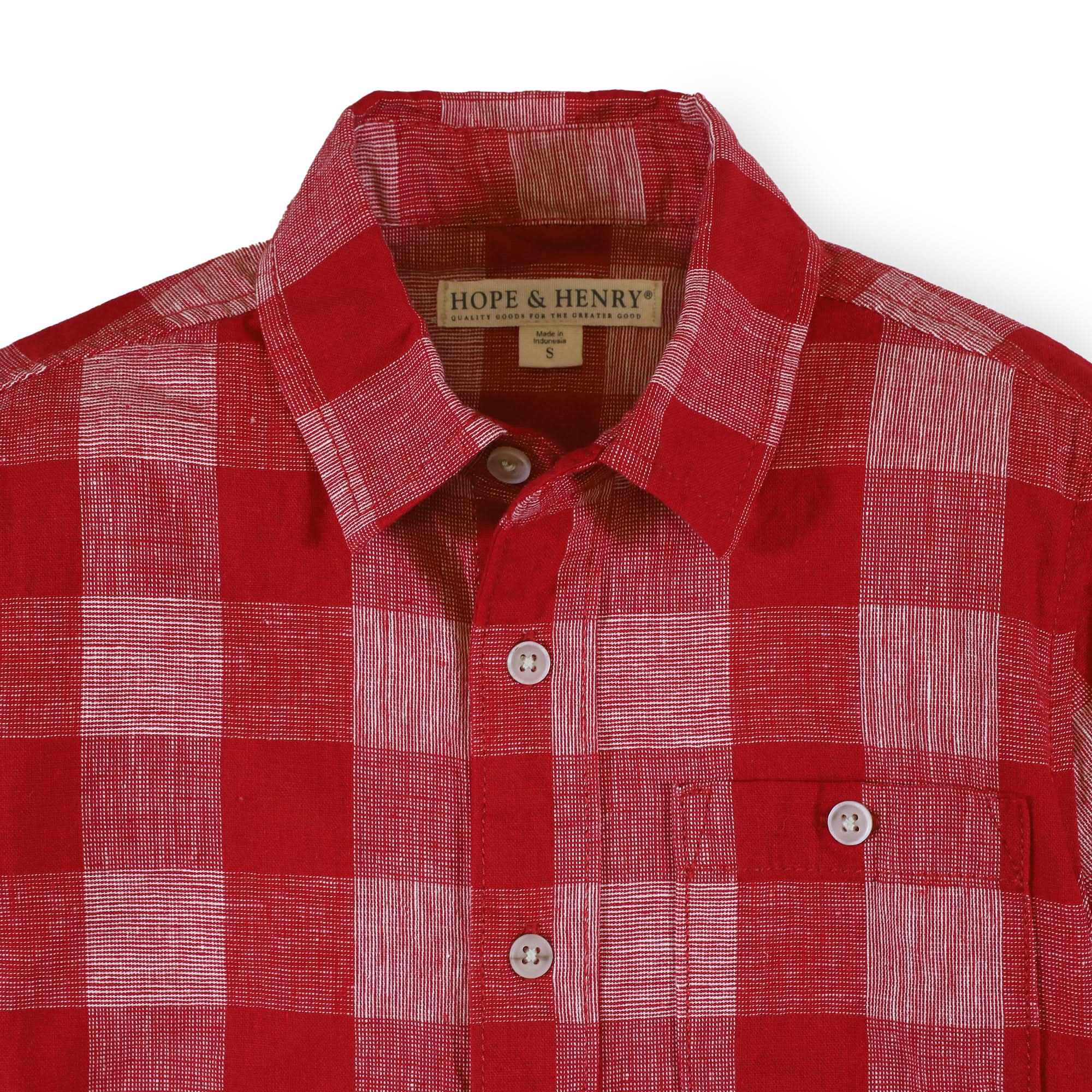 Linen Short Sleeve Button Down Shirt