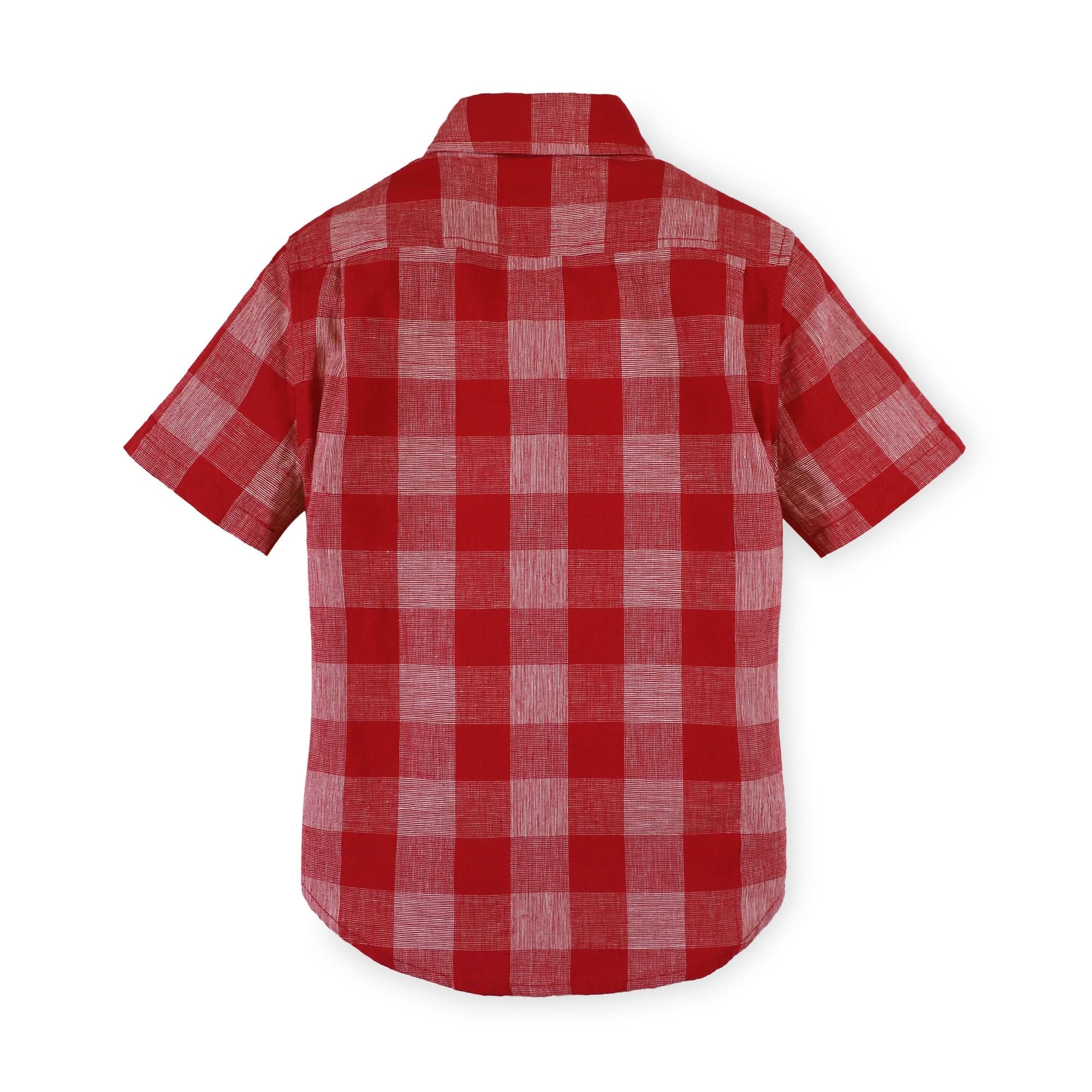 Linen Short Sleeve Button Down Shirt - Baby