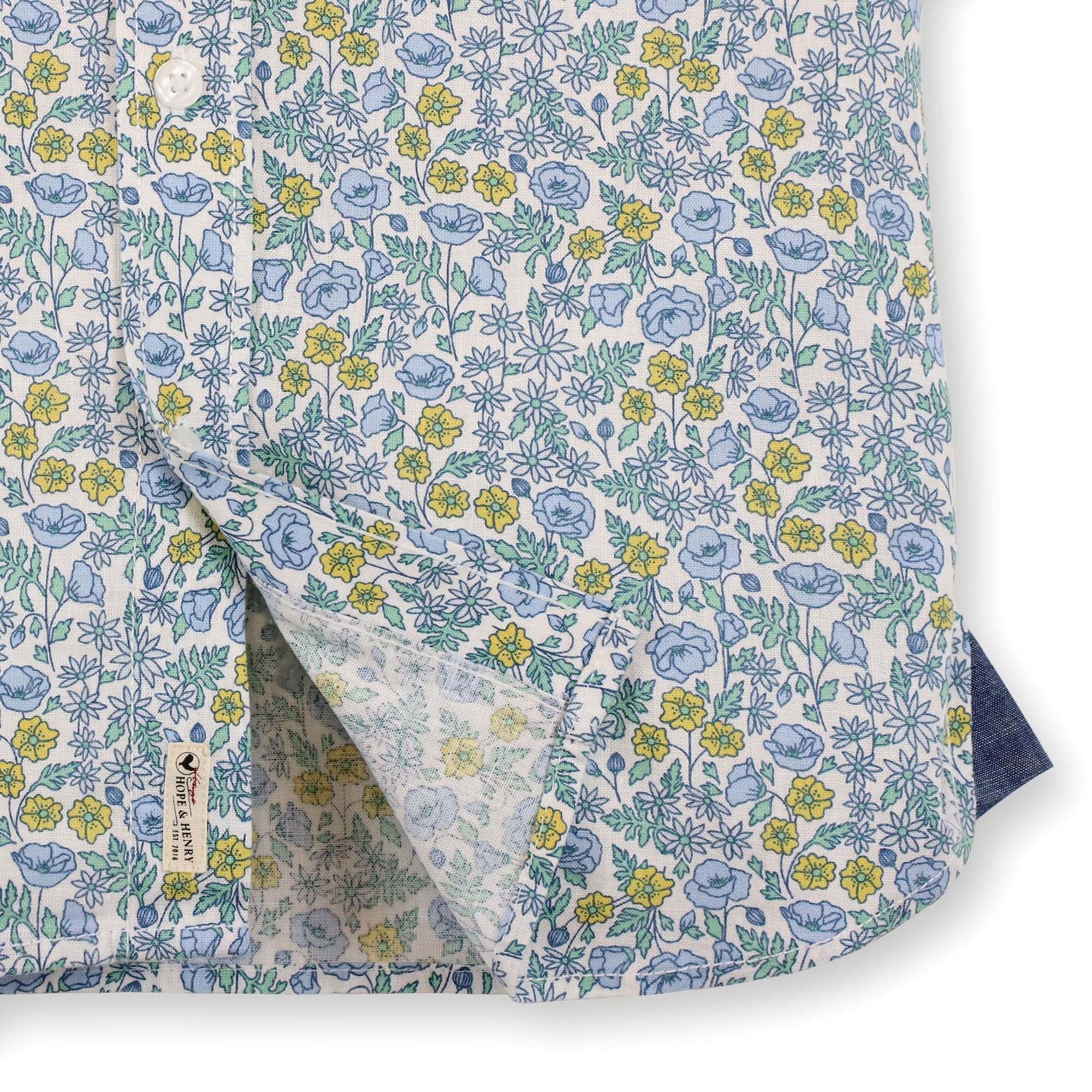 Linen Short Sleeve Button Down Shirt - Baby