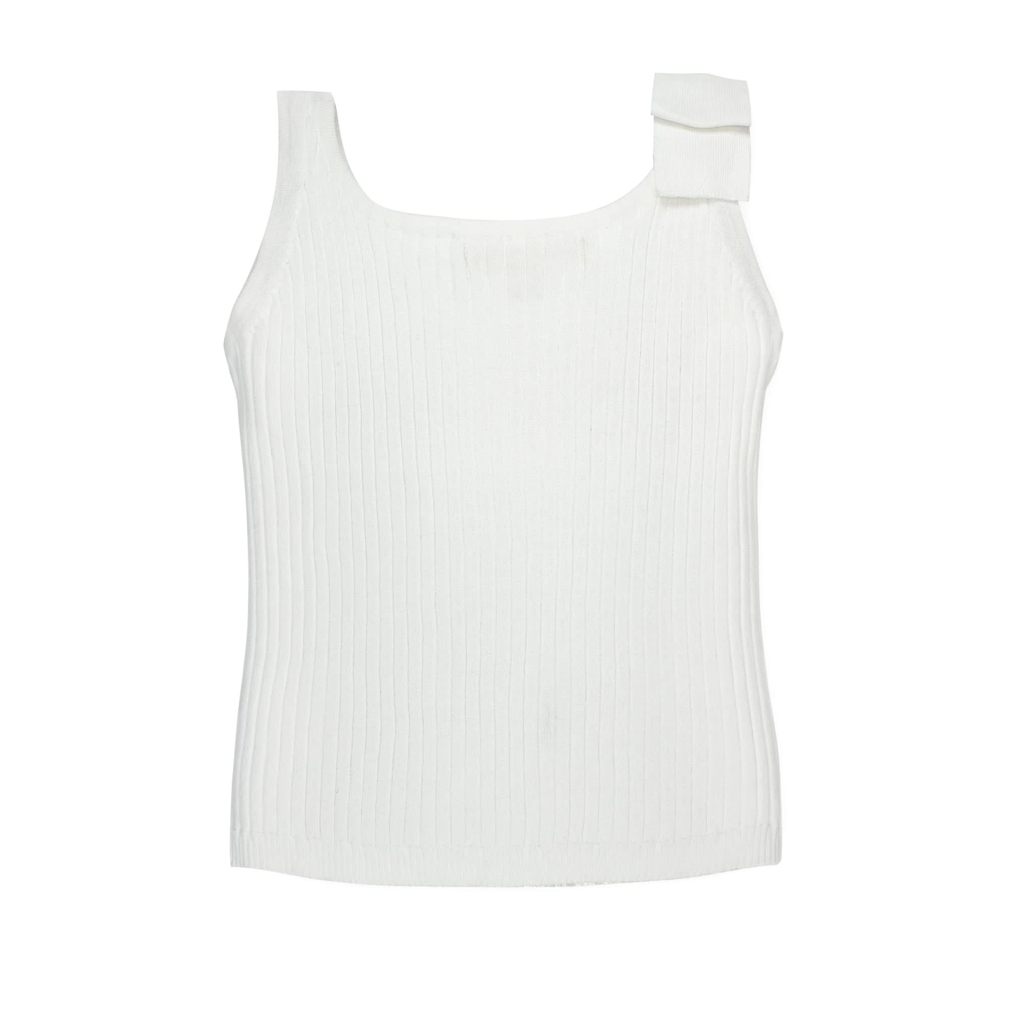 Bow Sweater Tank - Baby