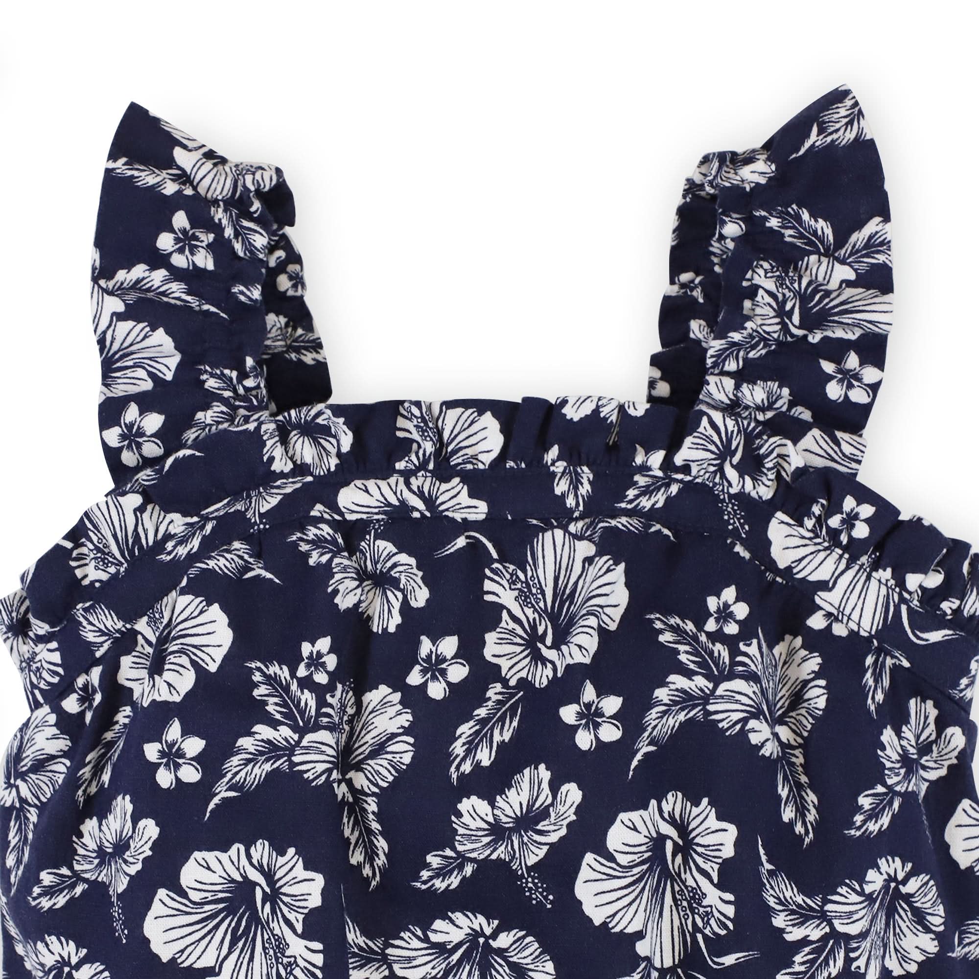 Ruffle Pull On Romper