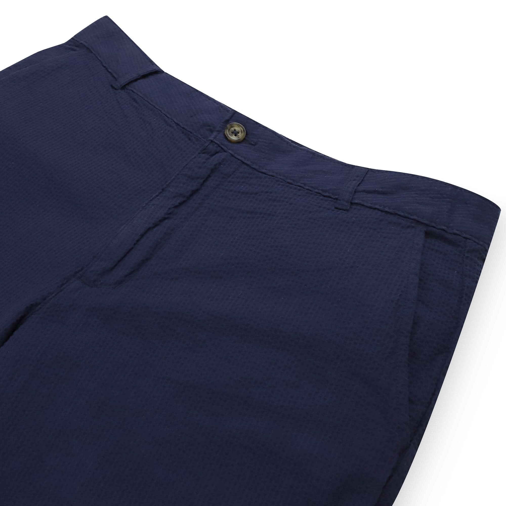 Organic 9" Seersucker Short