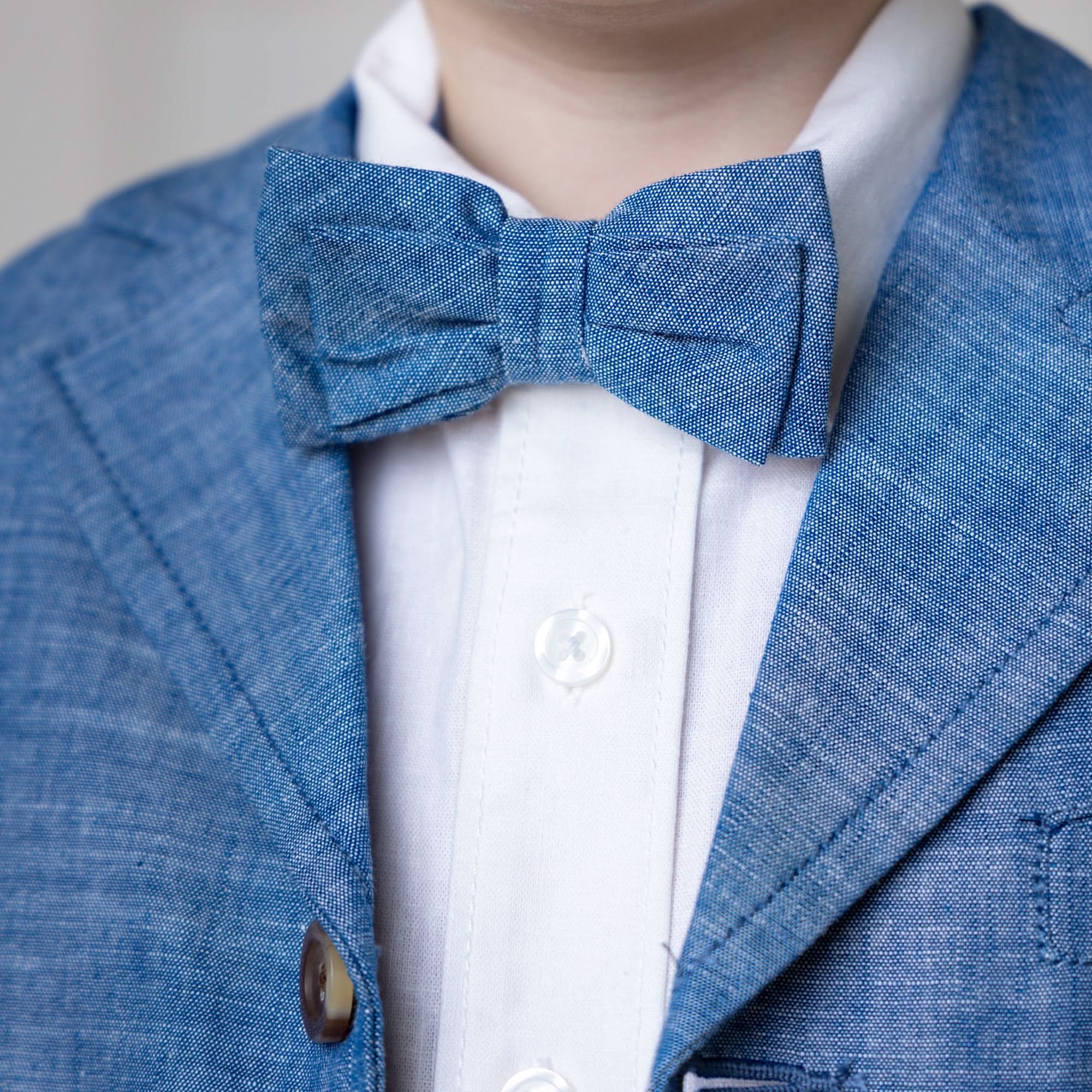 Organic Chambray Suit Jacket