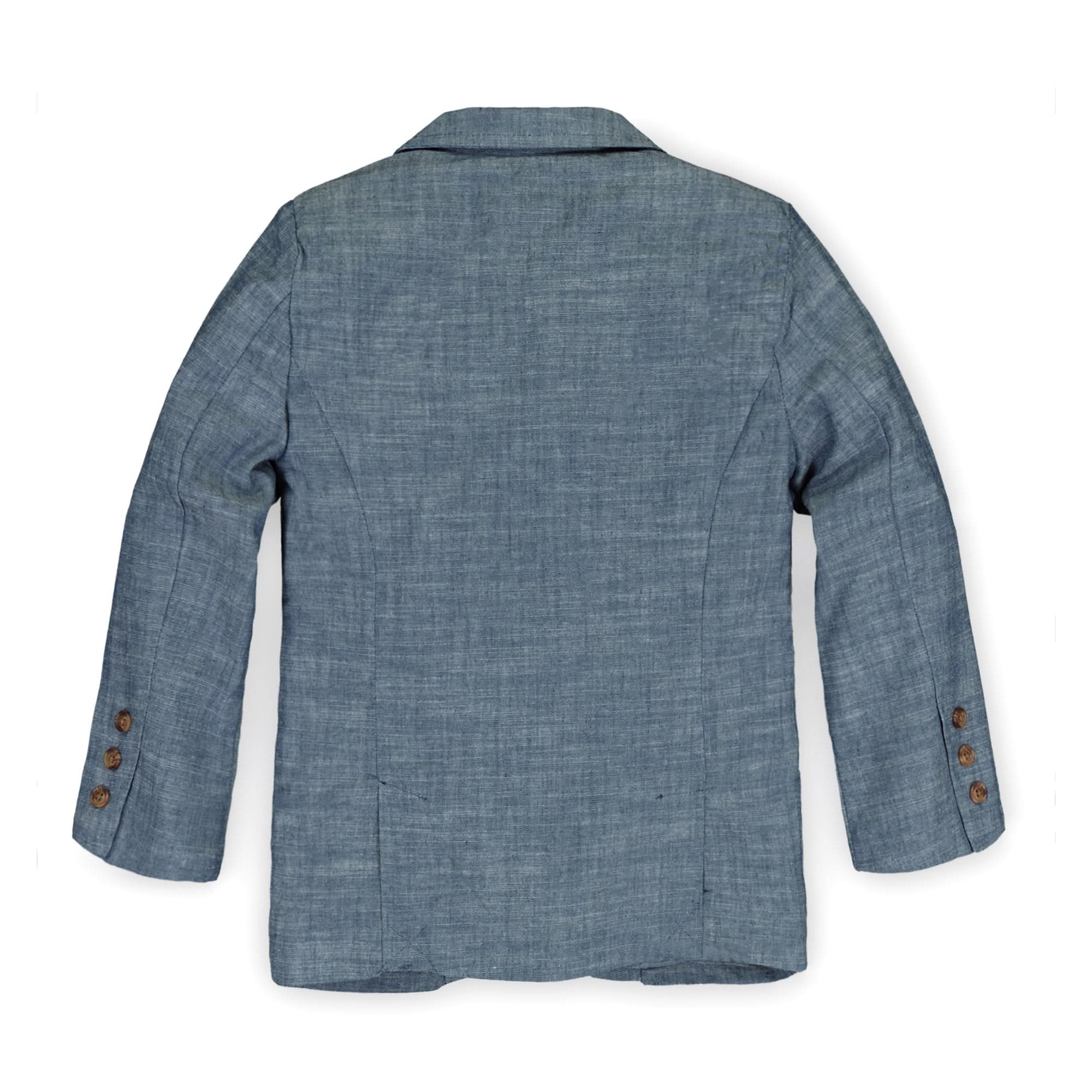 Organic Chambray Suit Jacket