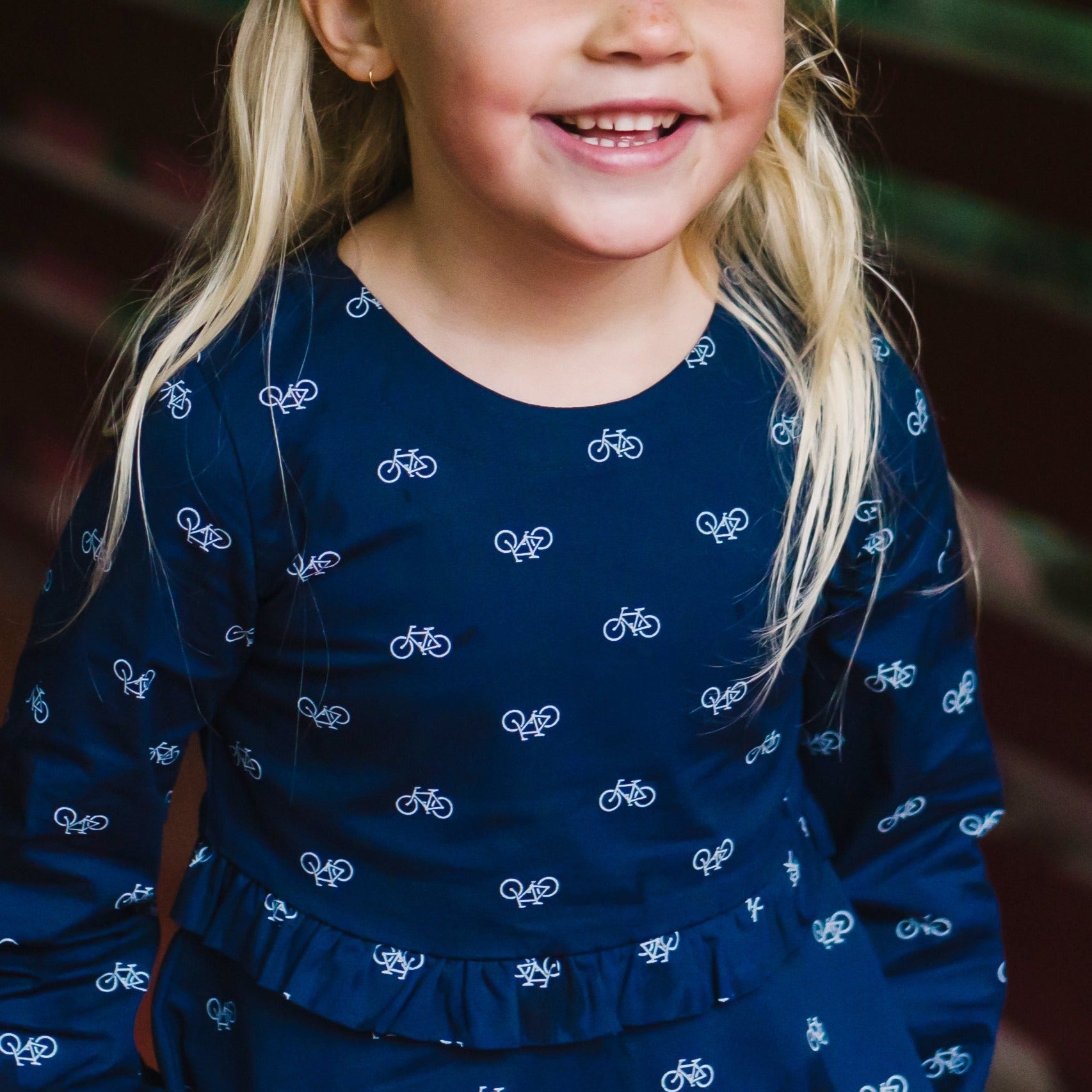 Ruffle Waist Dress - Made with Organic Cotton
