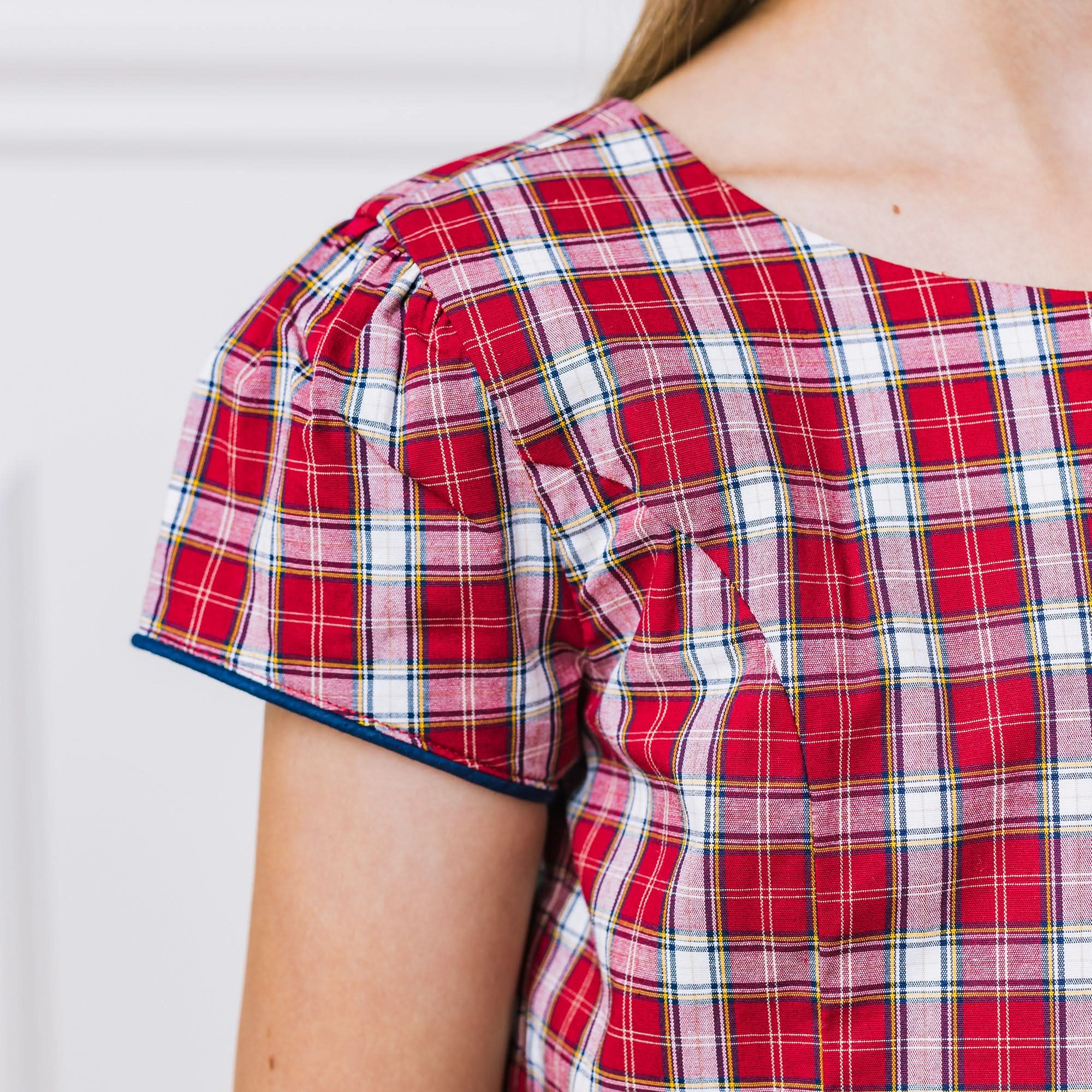 Short Sleeve Organic Schoolgirl Dress