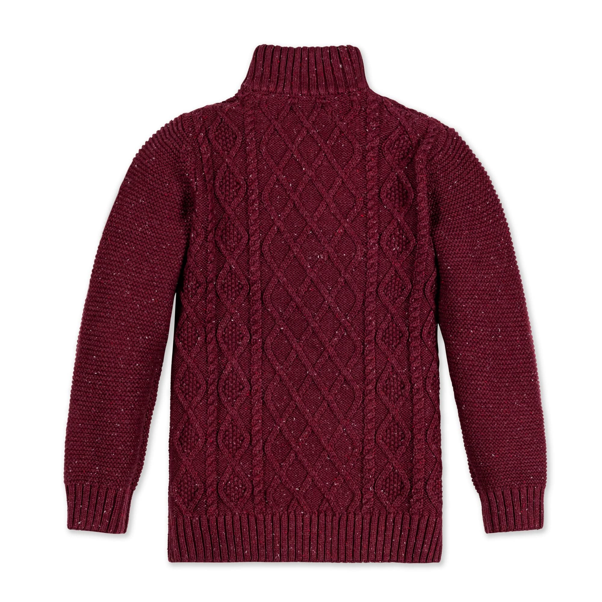 Mock Neck Cable Sweater - Baby