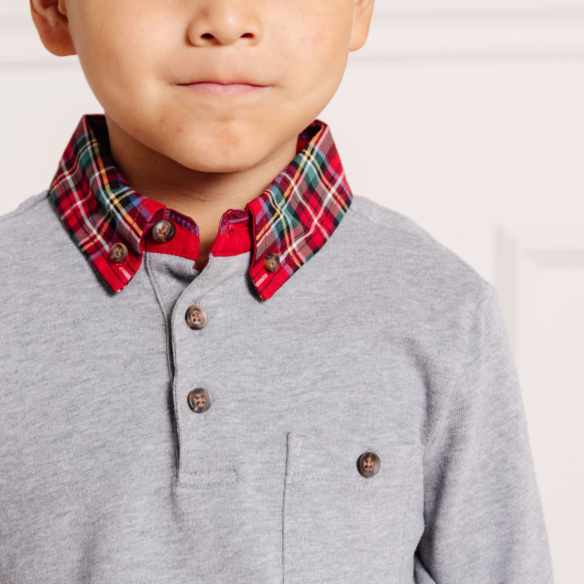 Long Sleeve Polo Shirt - Baby