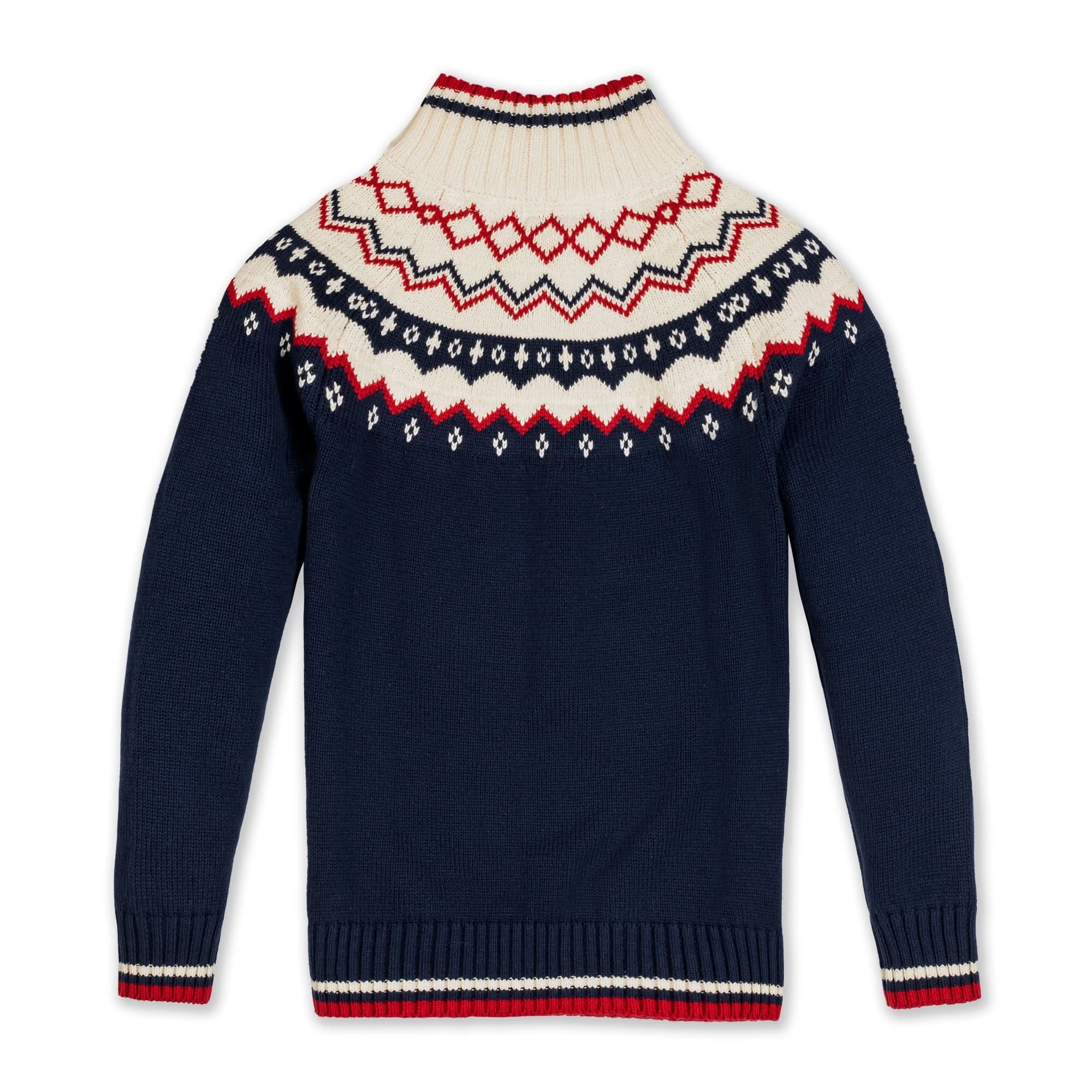 Half Zip Organic Ski Sweater - Baby