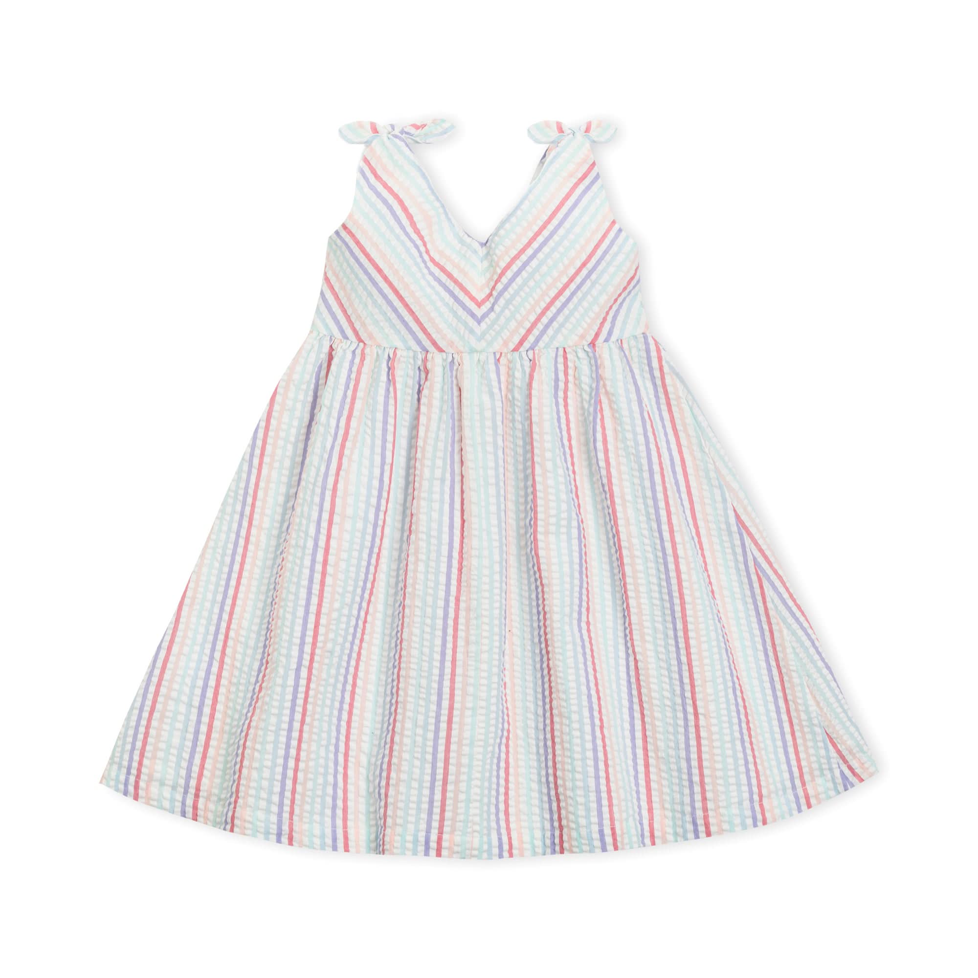 Bow Shoulder Swing Dress - Baby