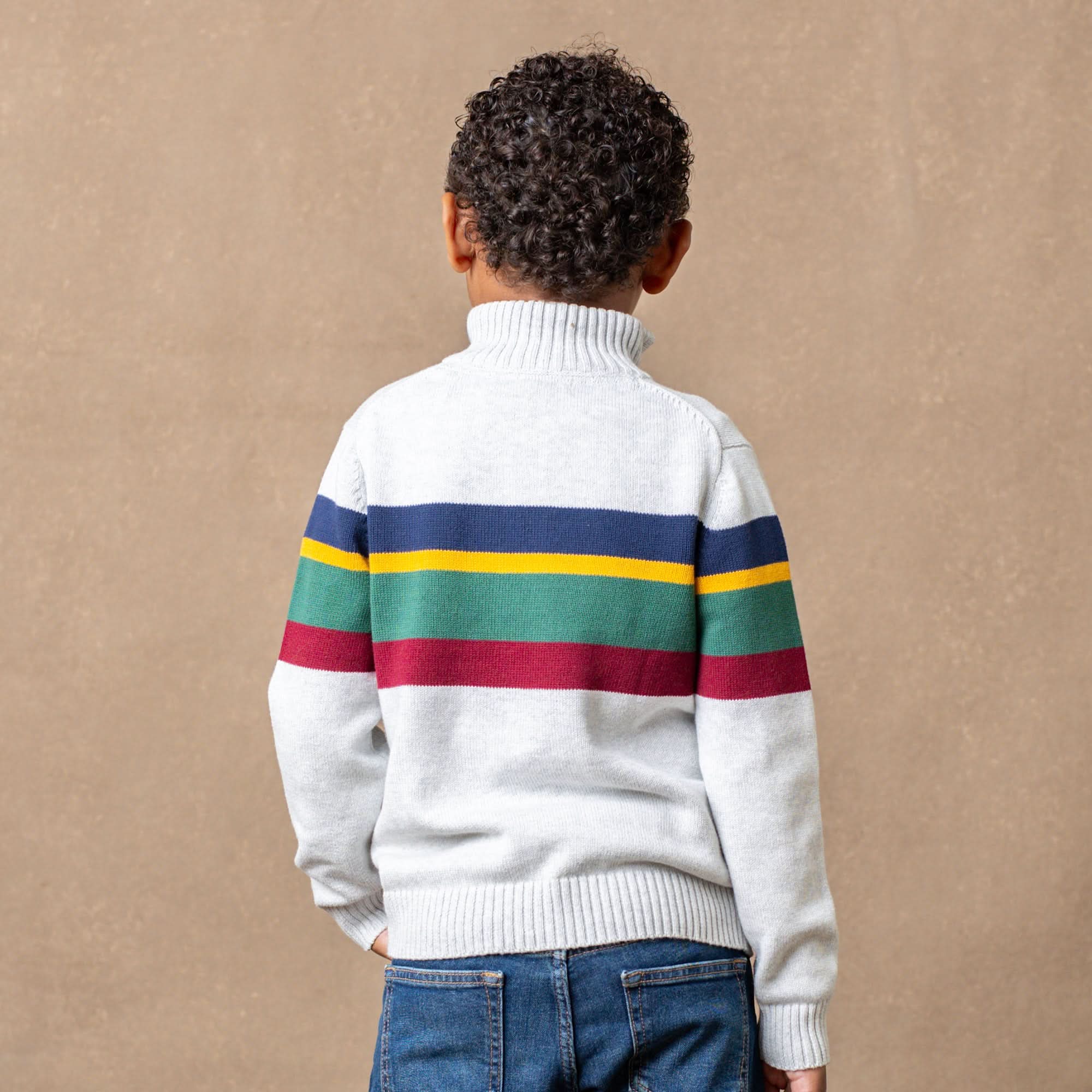 Organic Half Zip Sweater