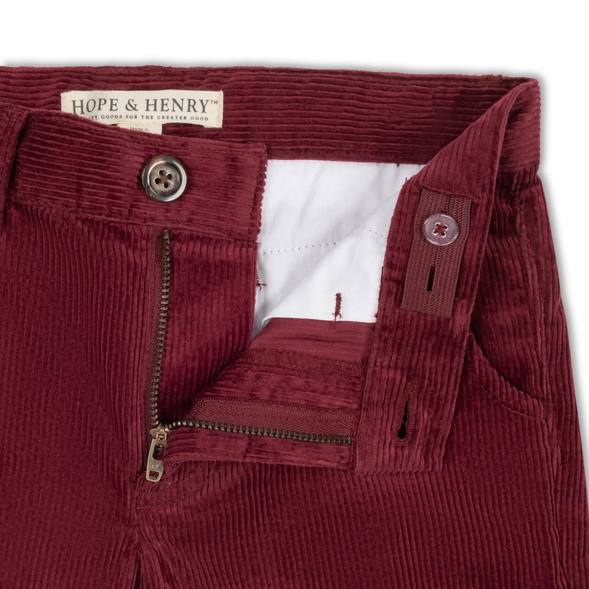 Organic Corduroy Pant