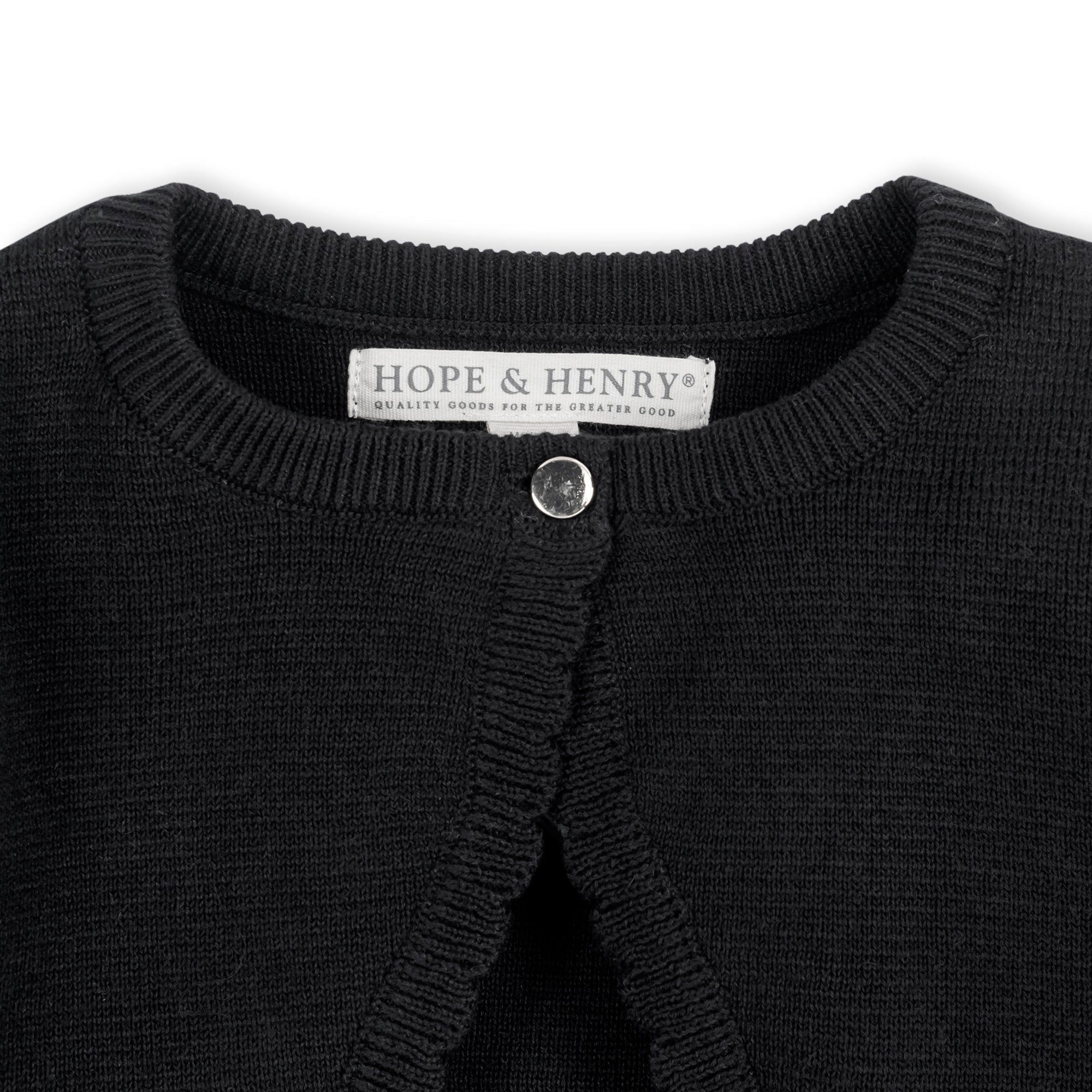 Organic Cropped Milano Cardigan - Baby