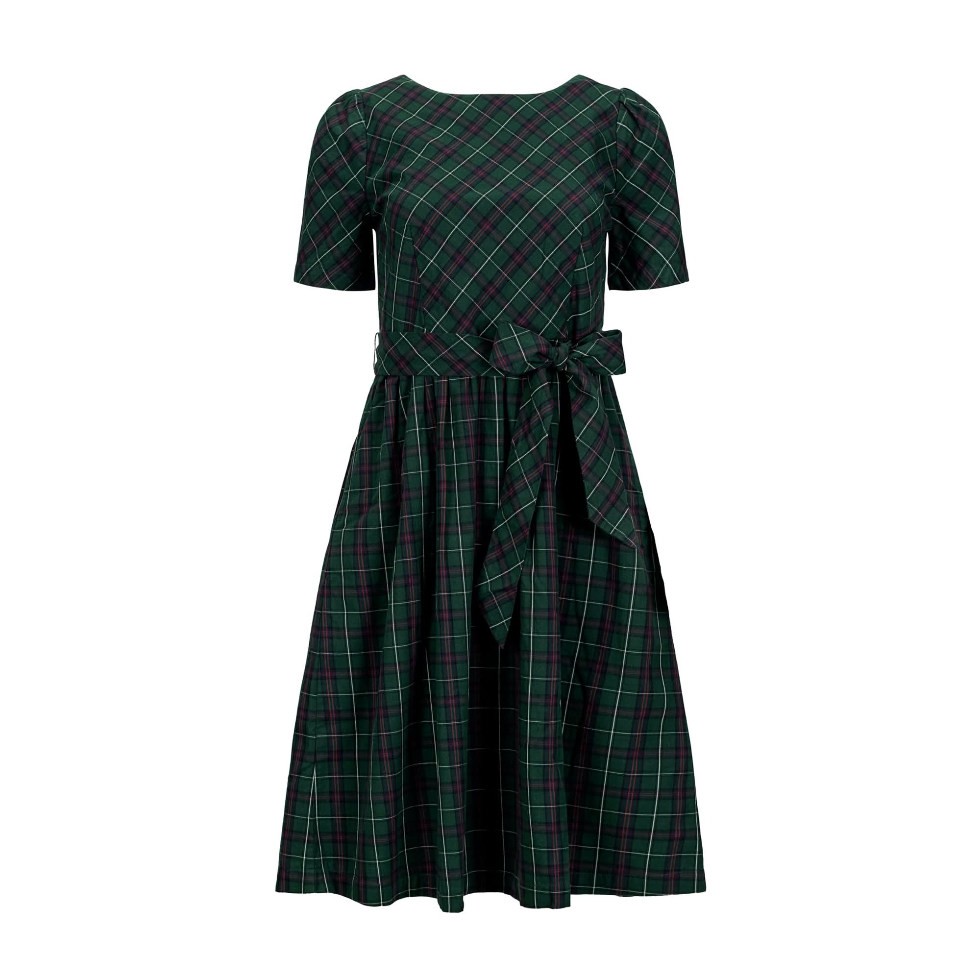 Organic Short Sleeve Holiday Dress