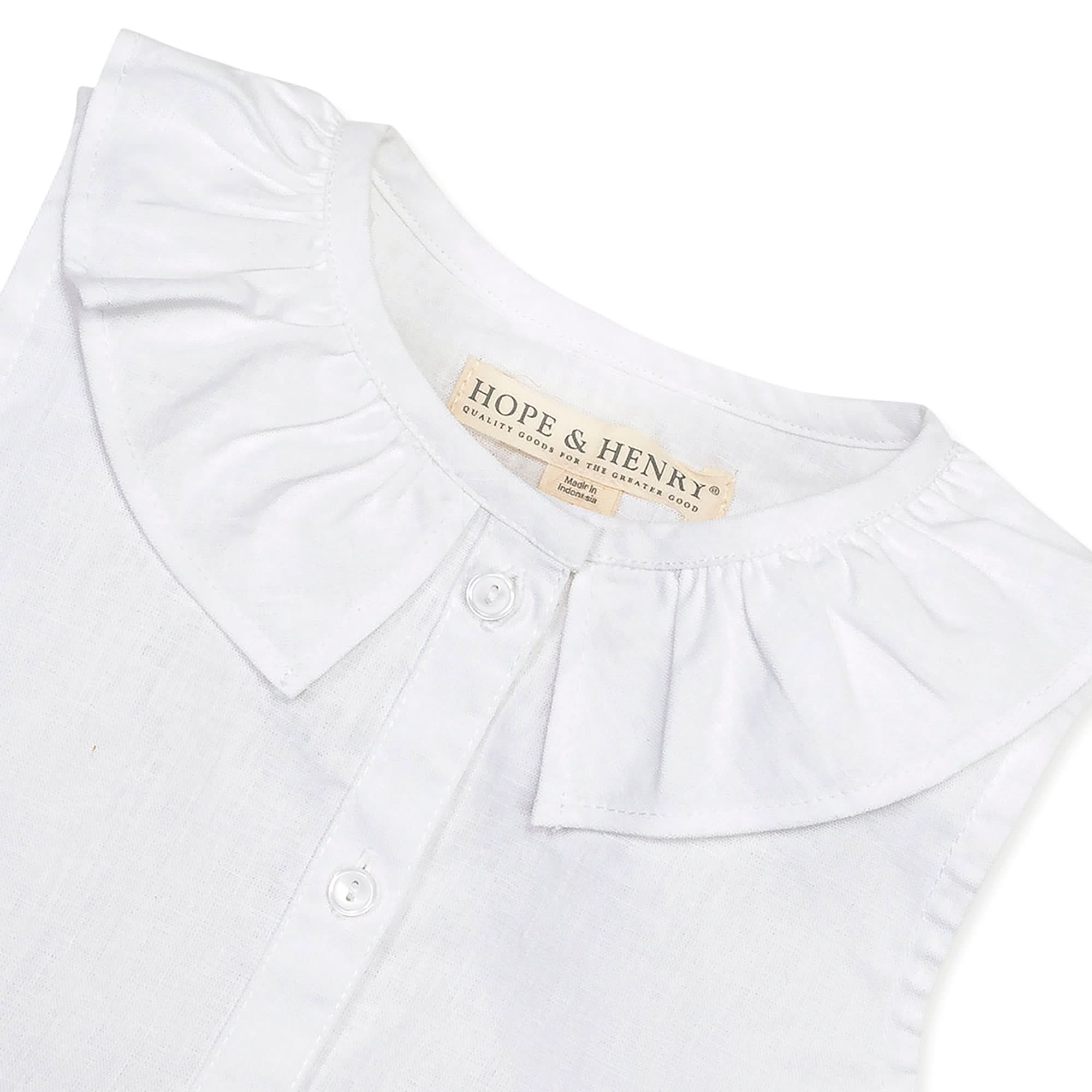 Ruffle Collar Top