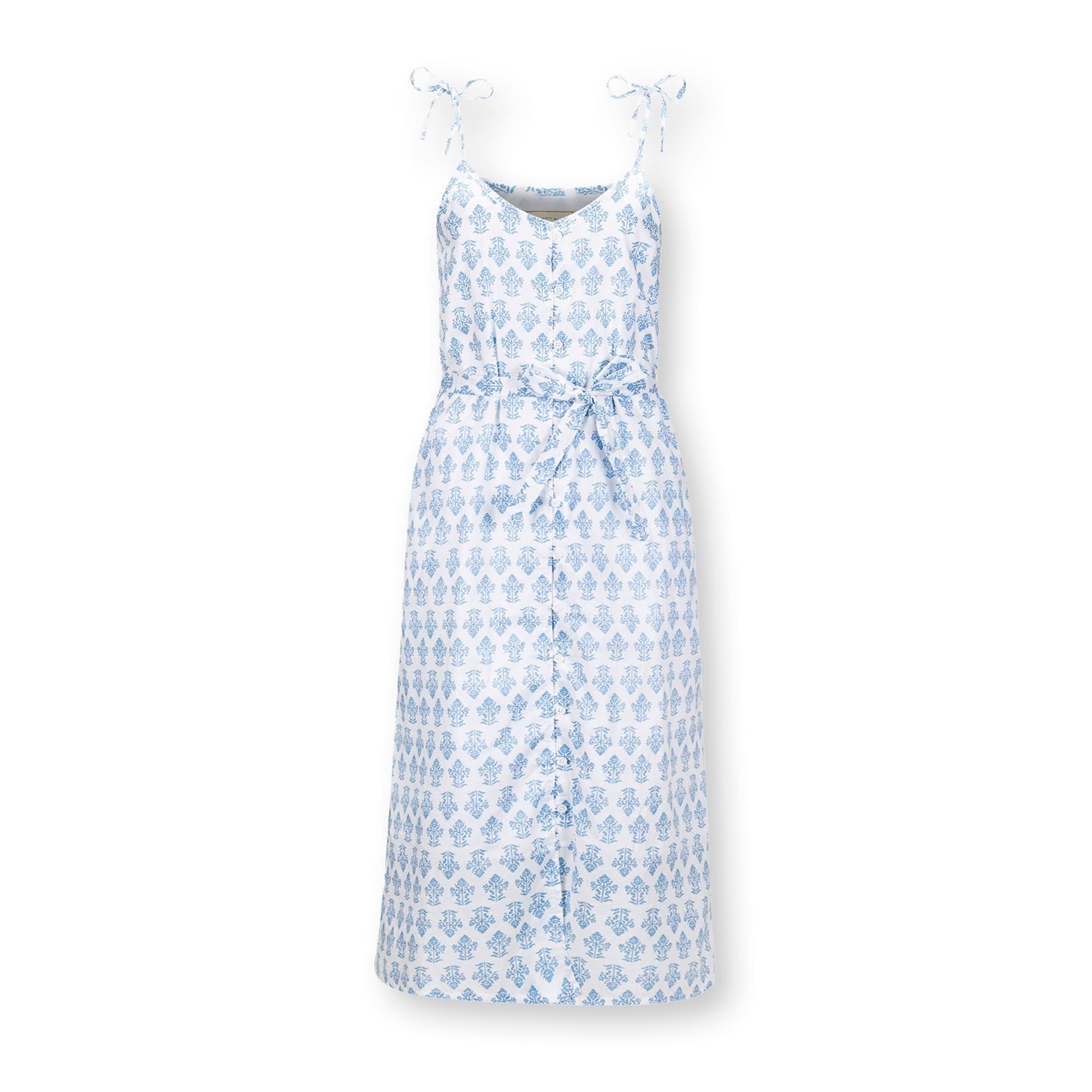 Organic Button Front Sundress