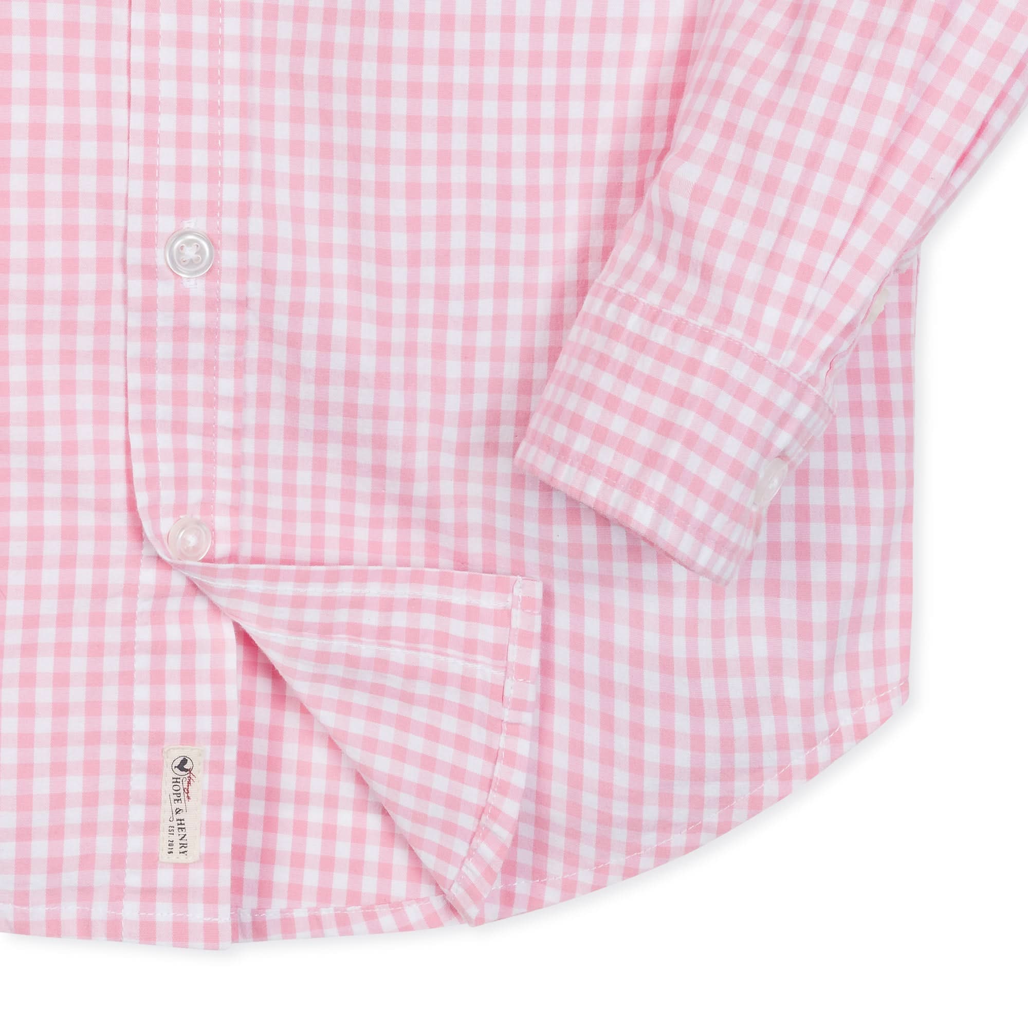 Stretch Organic Poplin Button Down Shirt