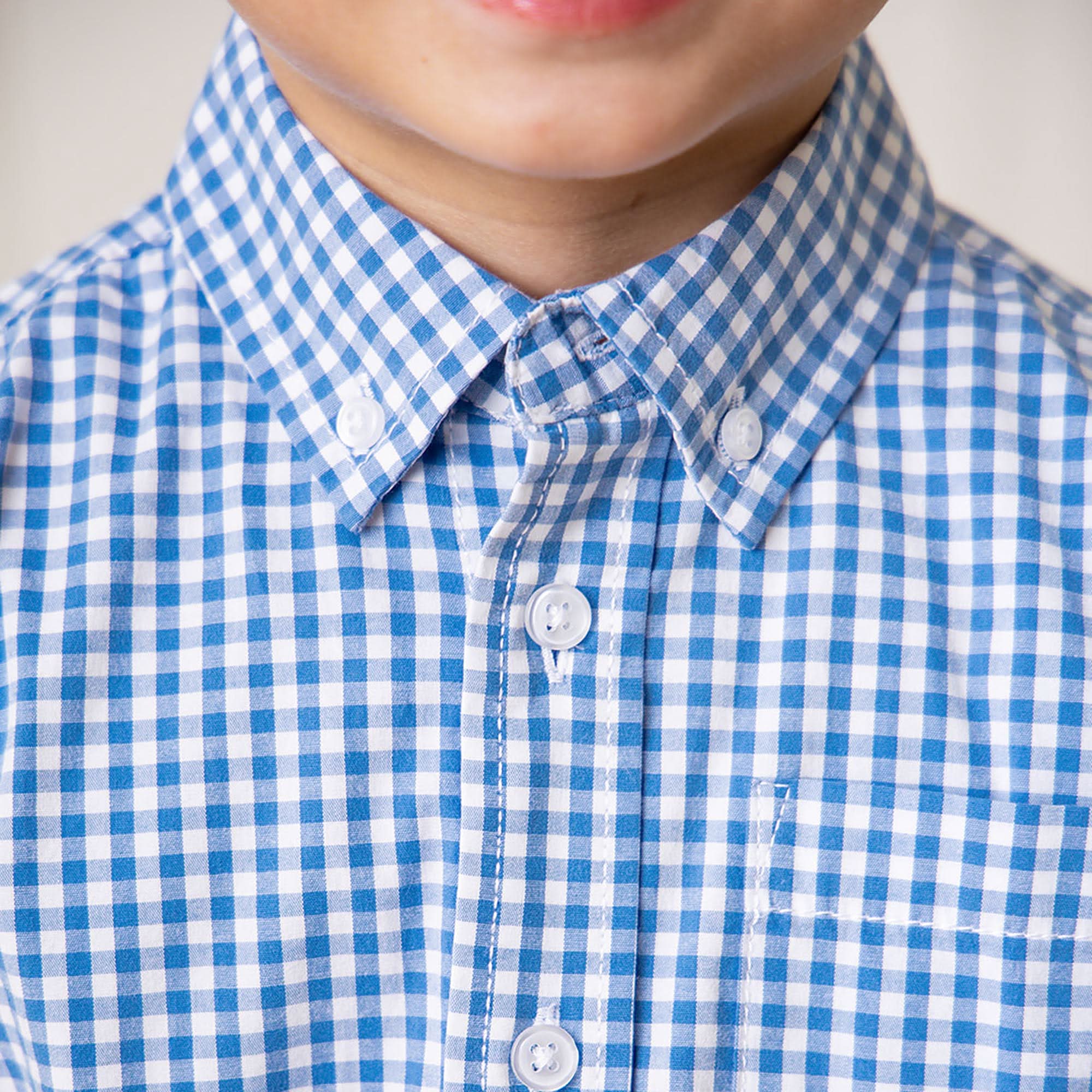 Stretch Organic Poplin Button Down Shirt