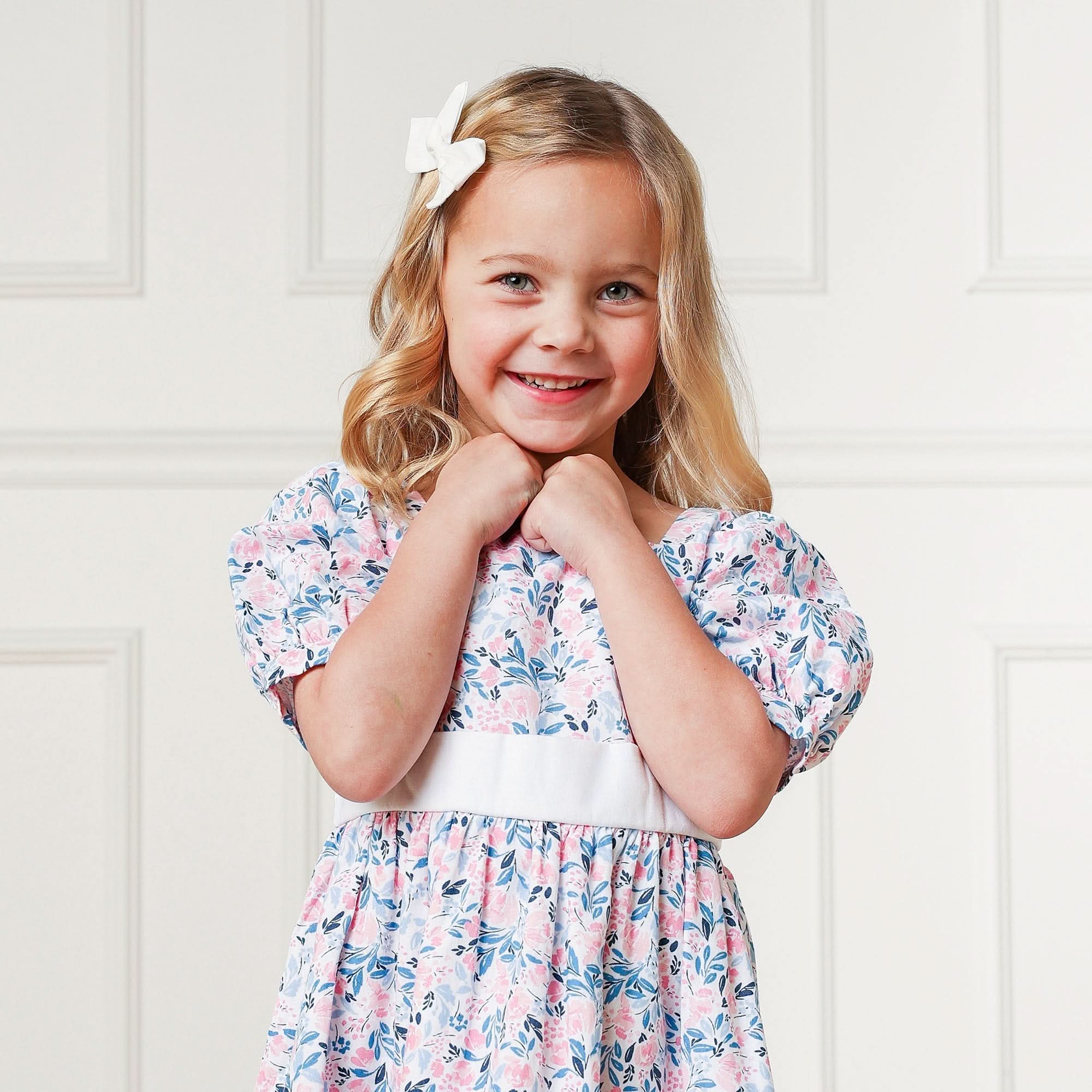 Puff Sleeve Party Dress - Baby