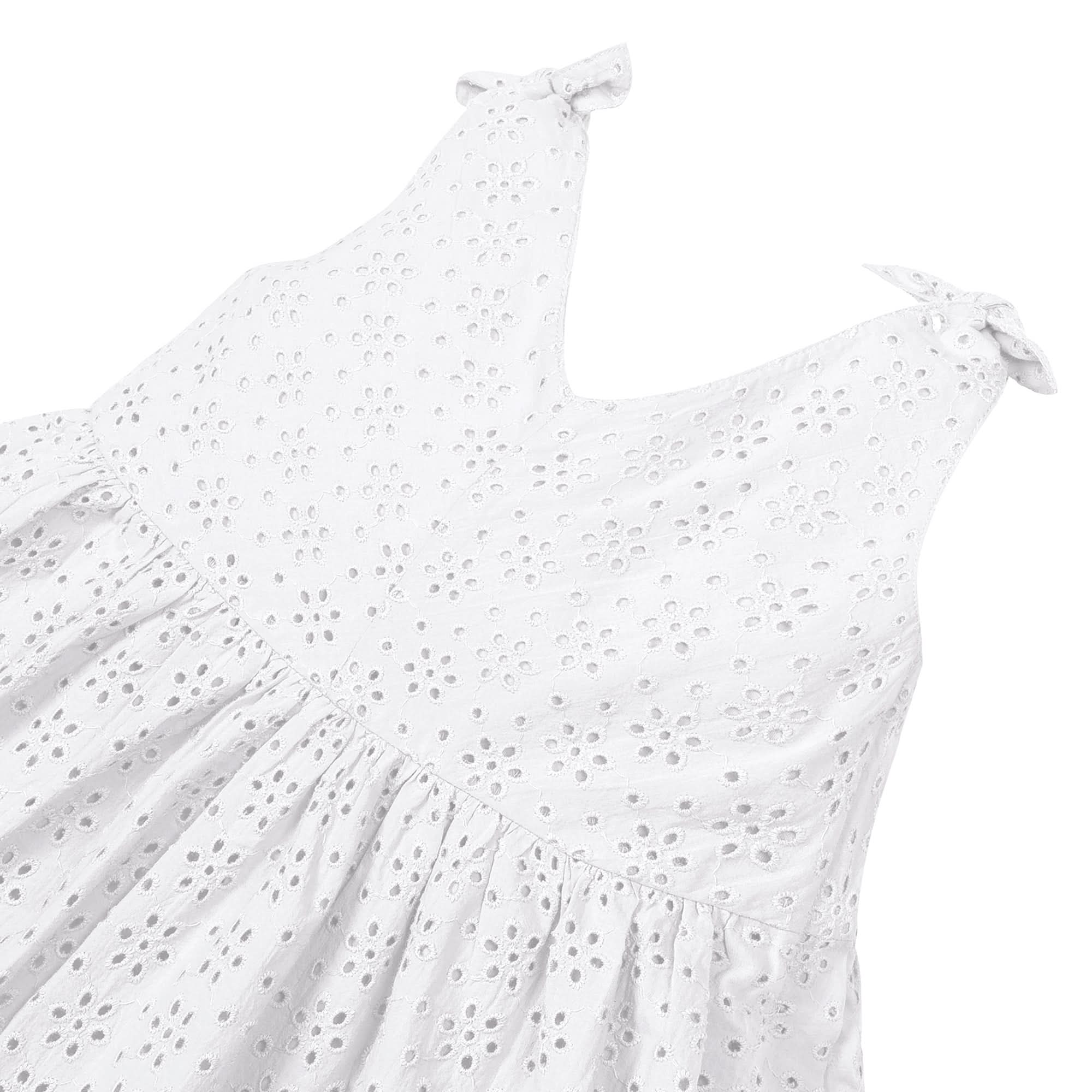 Bow Shoulder Organic Swing Dress