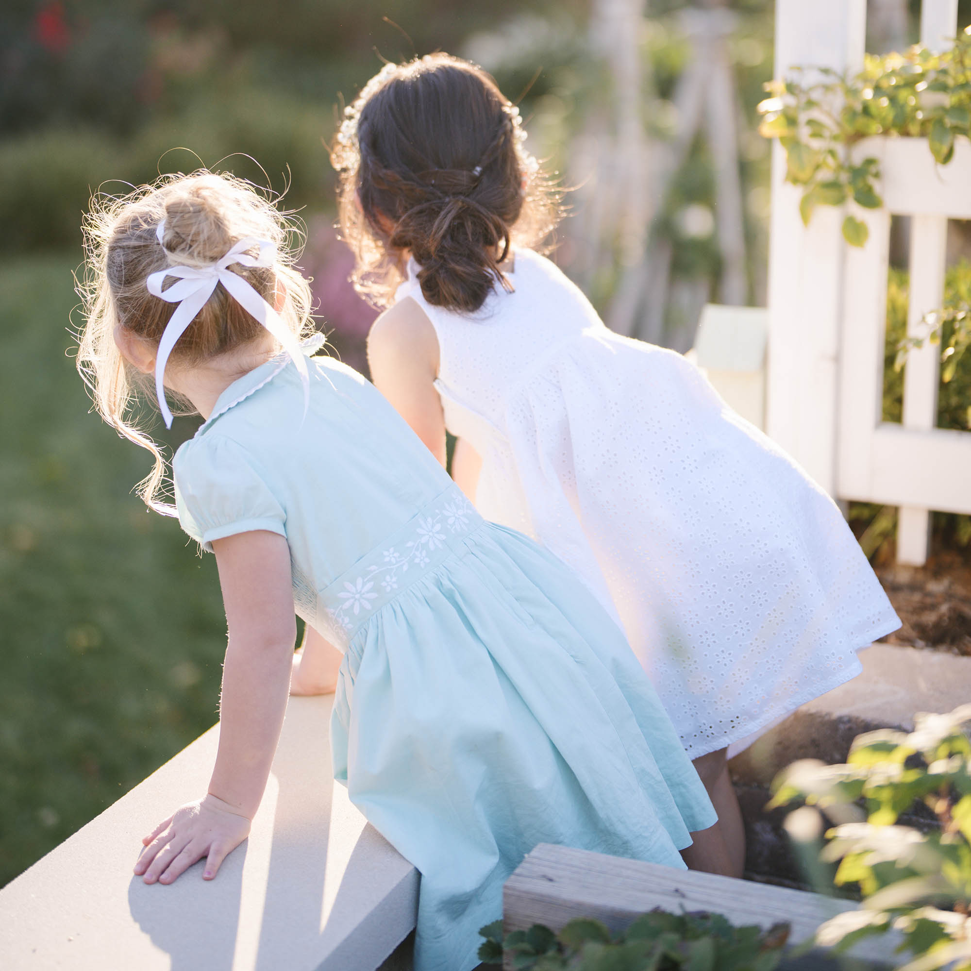 Bow Shoulder Organic Swing Dress