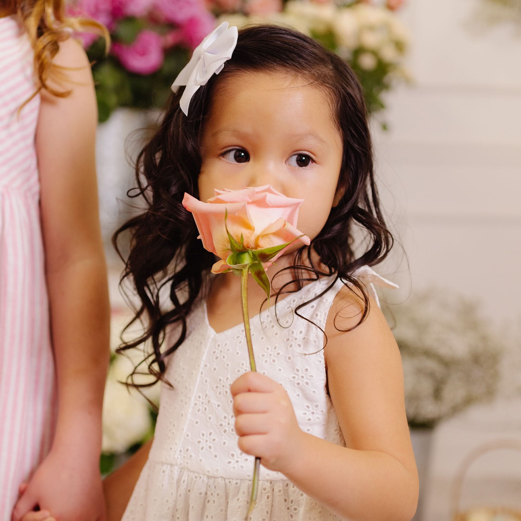 Bow Shoulder Organic Swing Dress